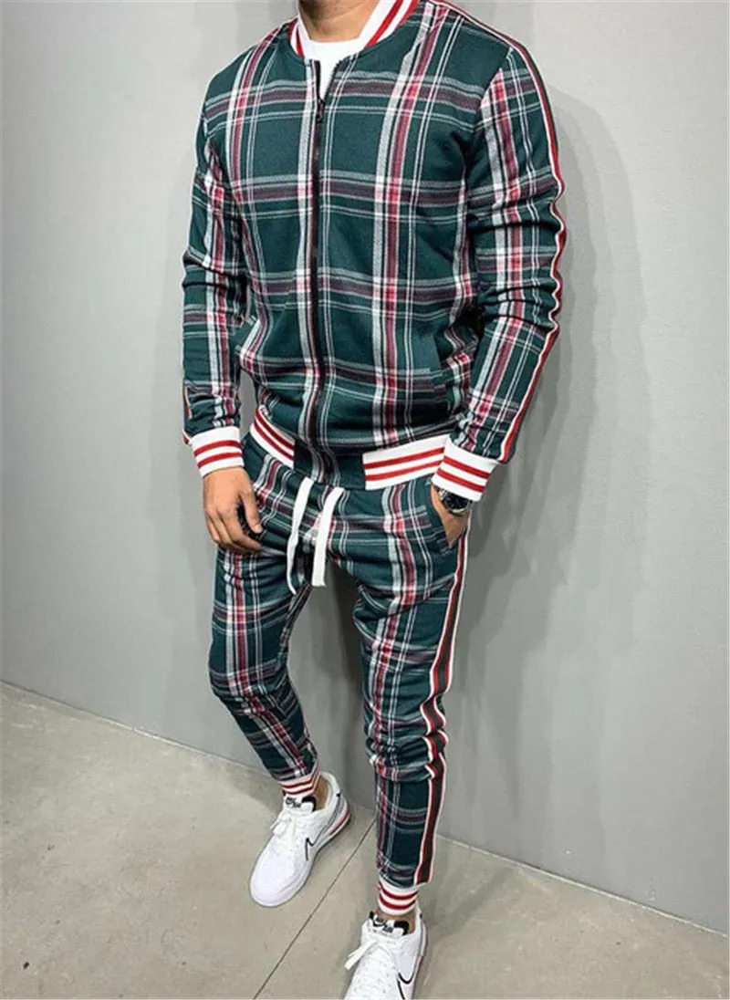 2022 2 Pieces Sets Men  Jackets Pants Tracksuit  Clothes