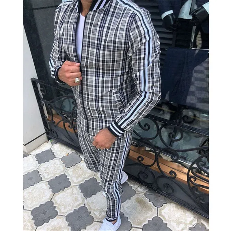 2022 2 Pieces Sets Men  Jackets Pants Tracksuit  Clothes