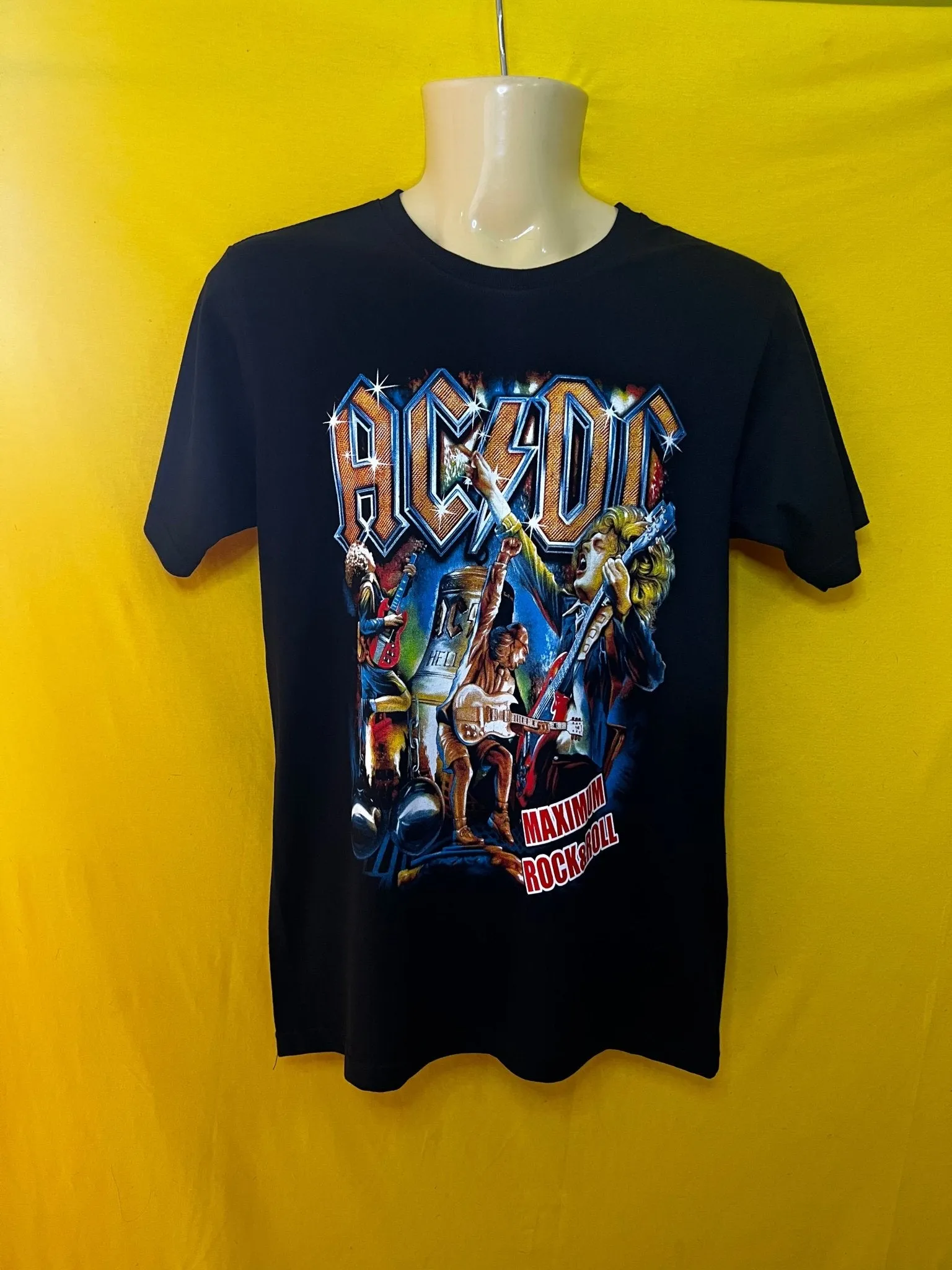 ACDC Double sided T-shirt Black