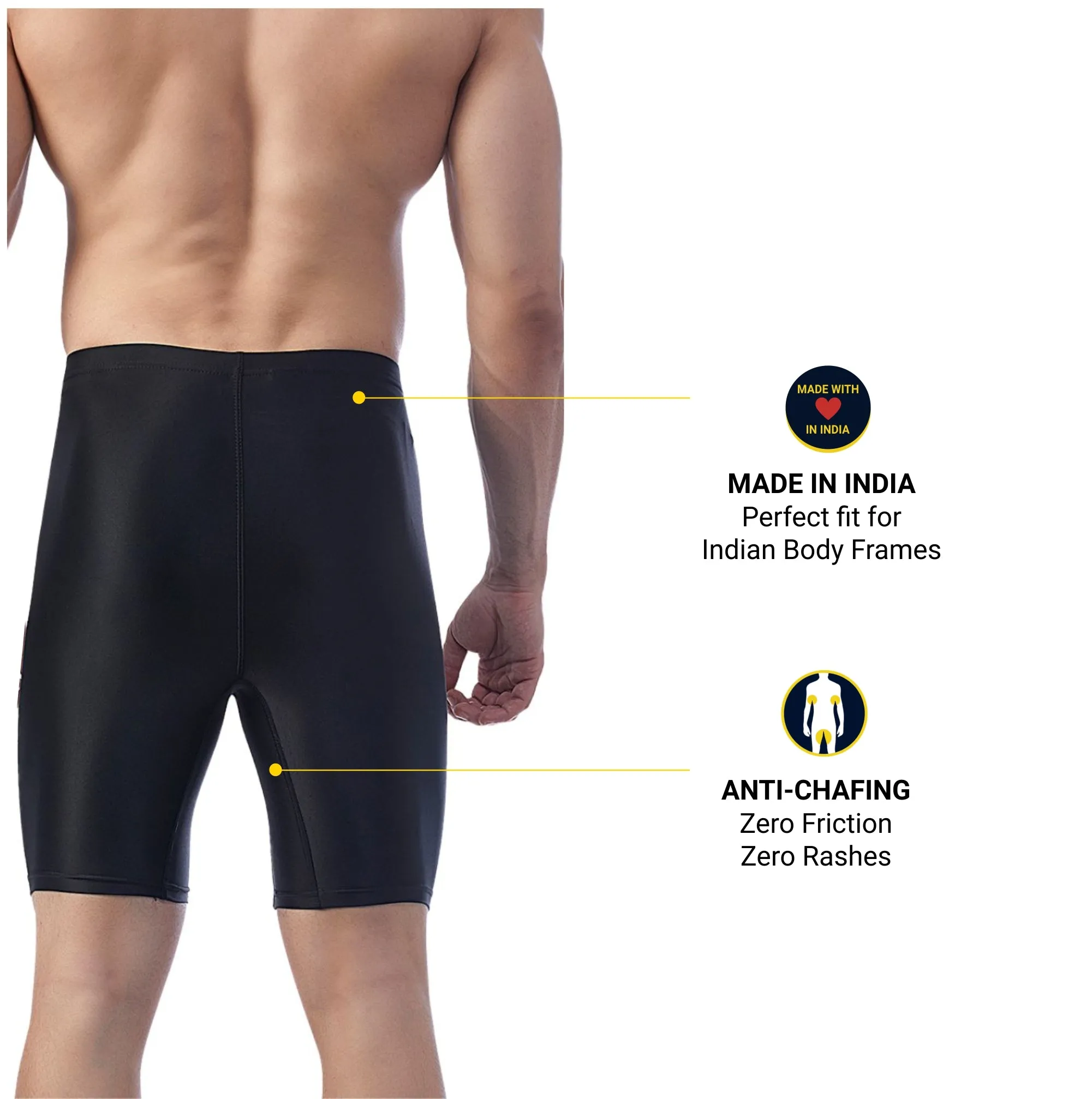 All Day Men's MULTIPURPOSE SHORTS  (Sun Protected and Anti-Chafing)