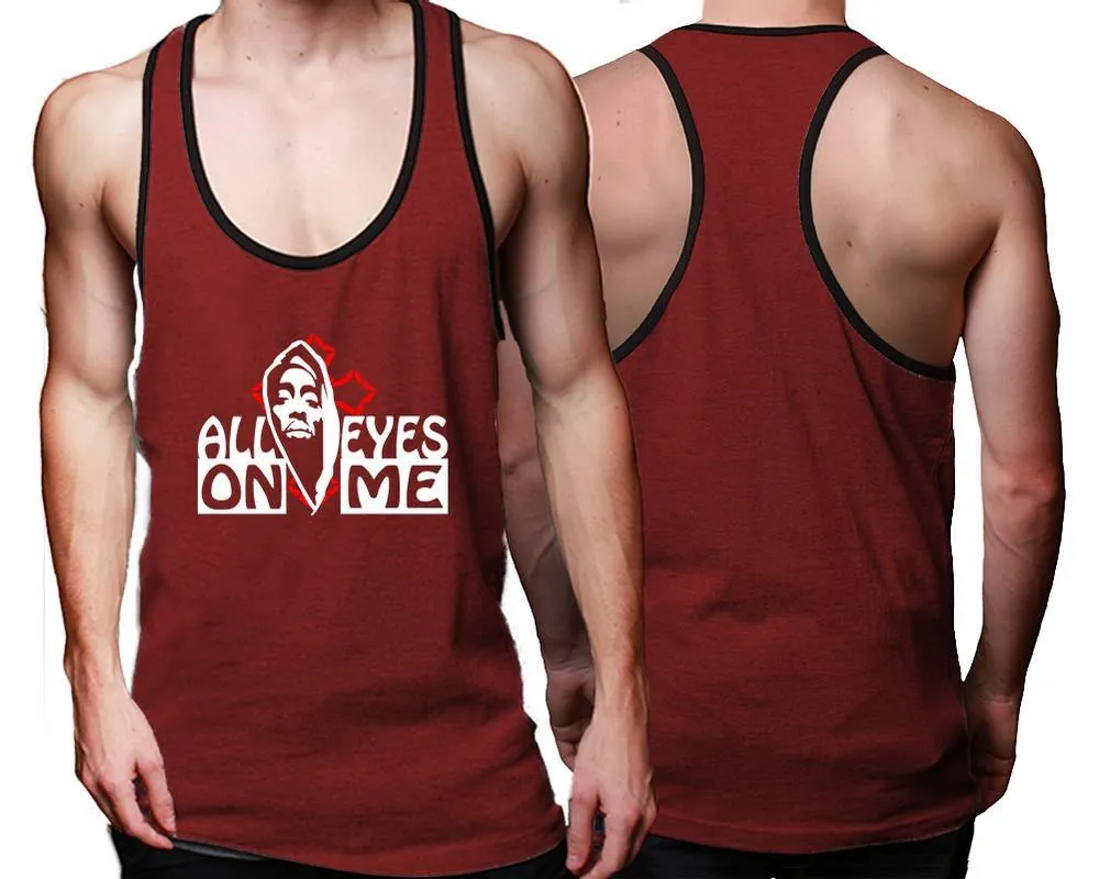 All Eyes On Me Racerback Tank Top for Man