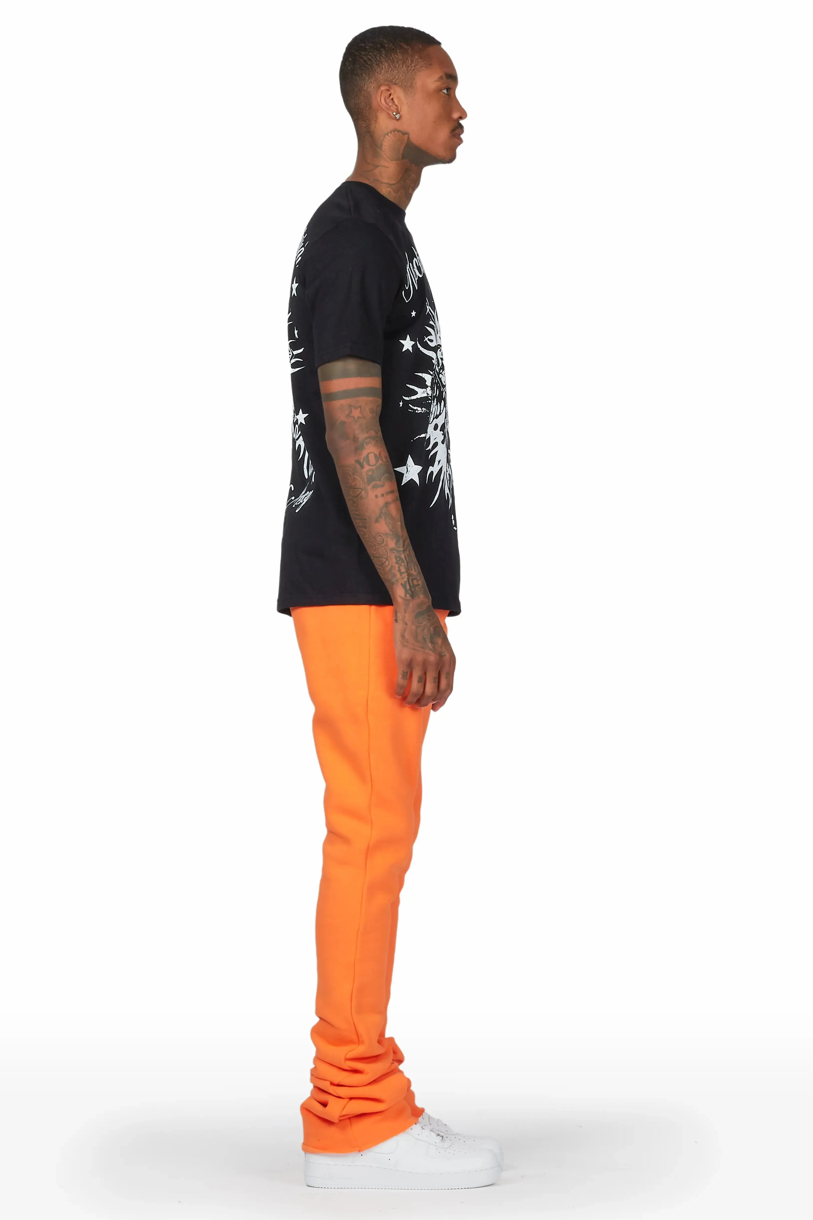 Alpine Orange Super Stacked Trackpant