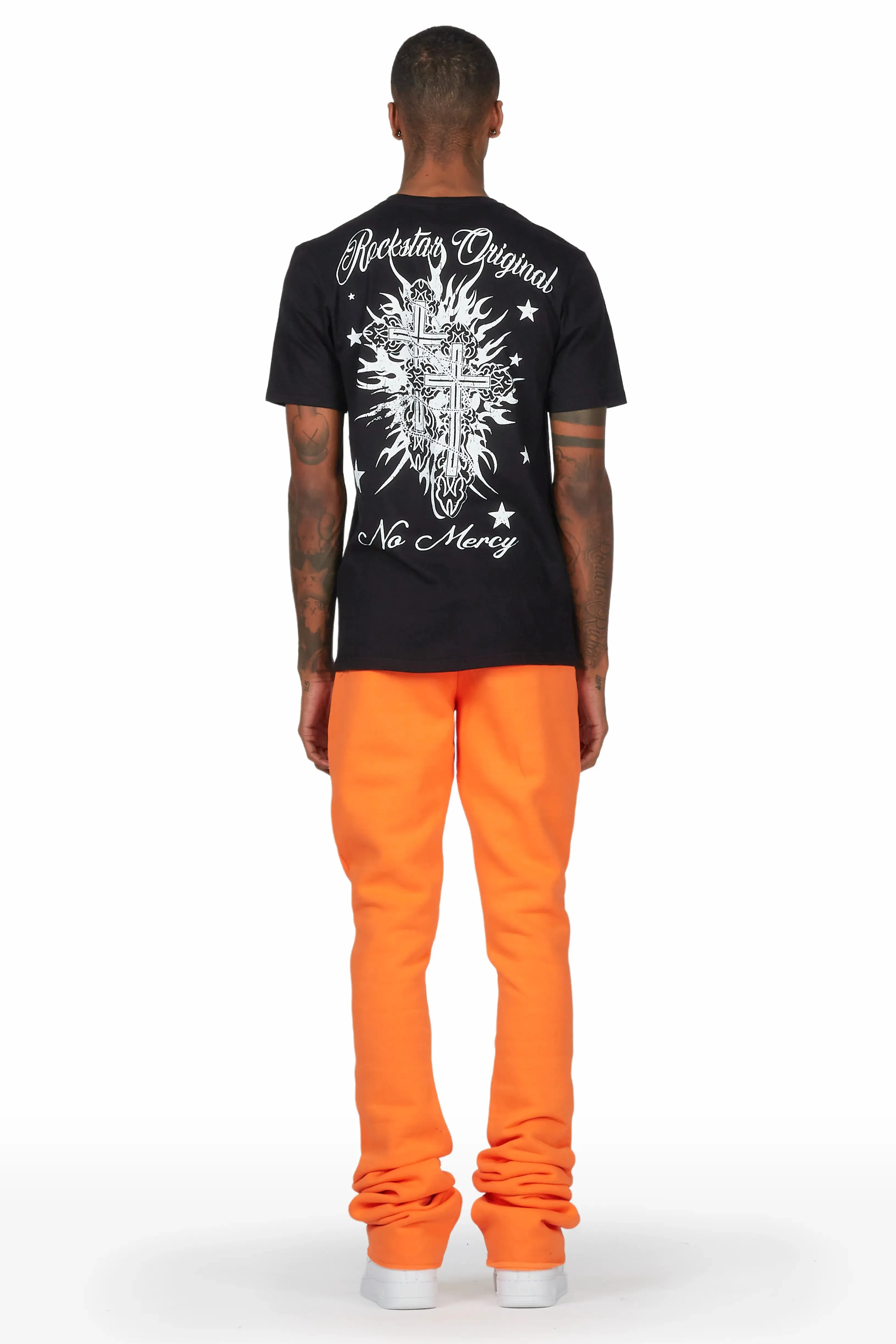 Alpine Orange Super Stacked Trackpant