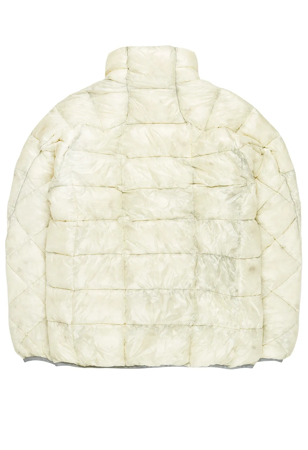 And Wander Men's Diamond Stitch Down Jacket - Off White