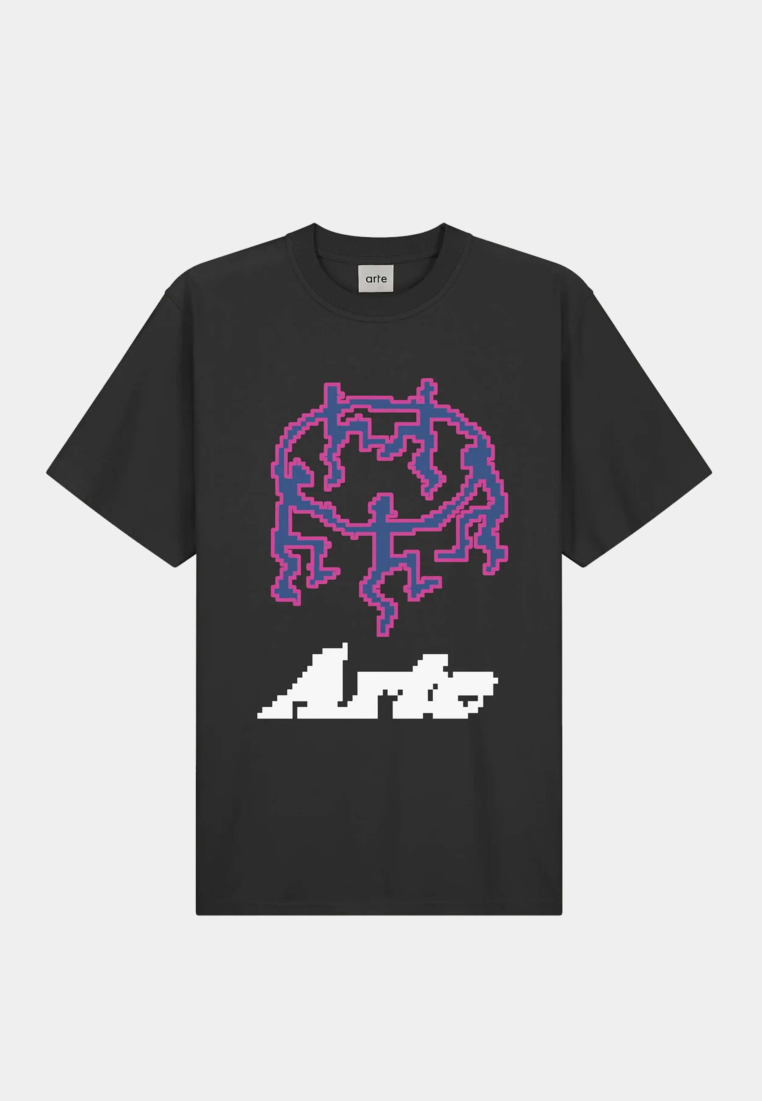 ARTE Tommy Pixel Dancers Tee - Black