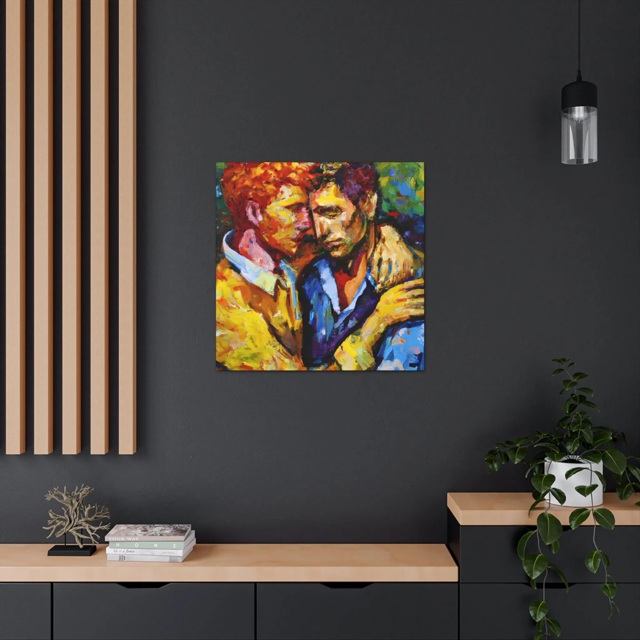 AuroraVisionary - Gay Couple Wall Art