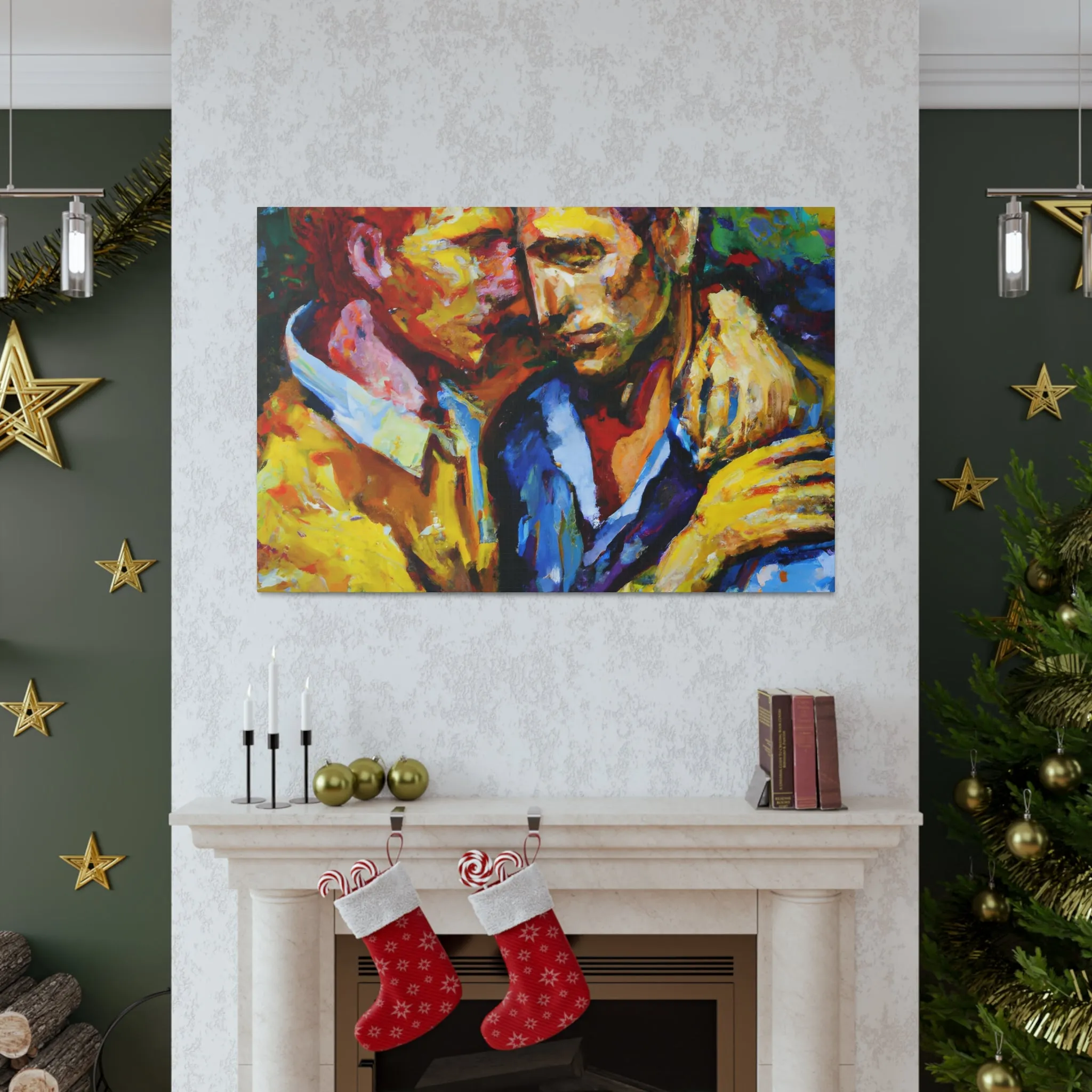 AuroraVisionary - Gay Couple Wall Art