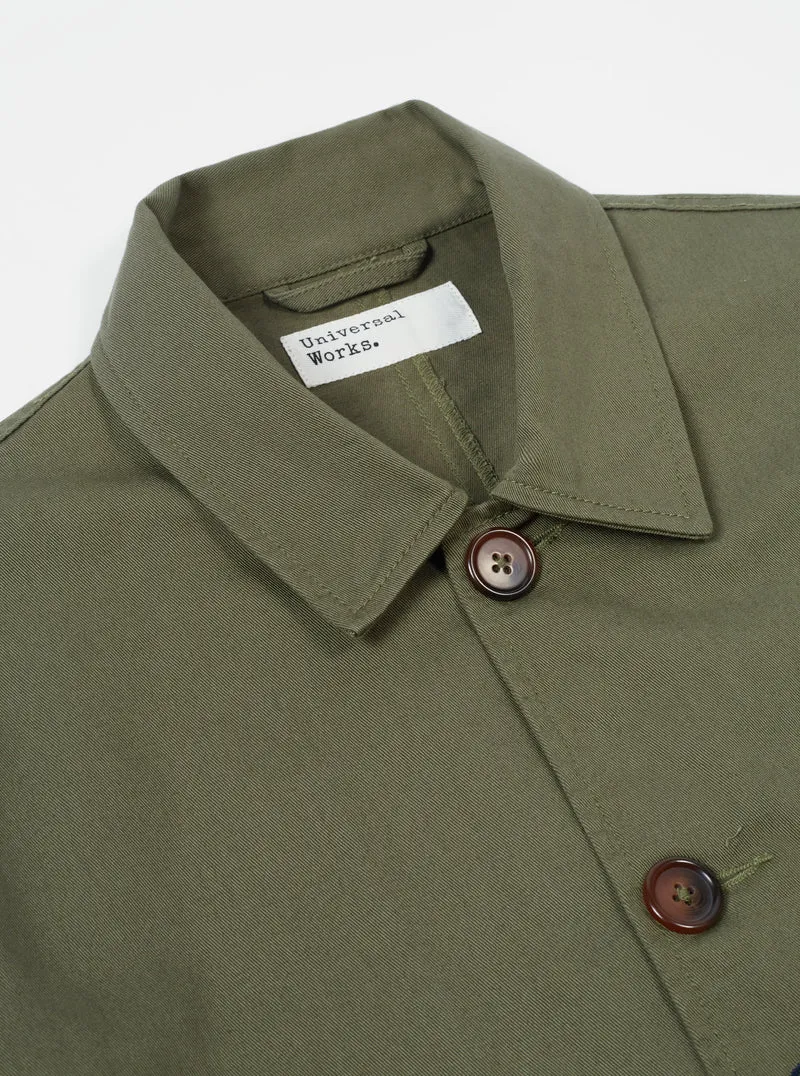 Bakers Jacket Light Olive Twill