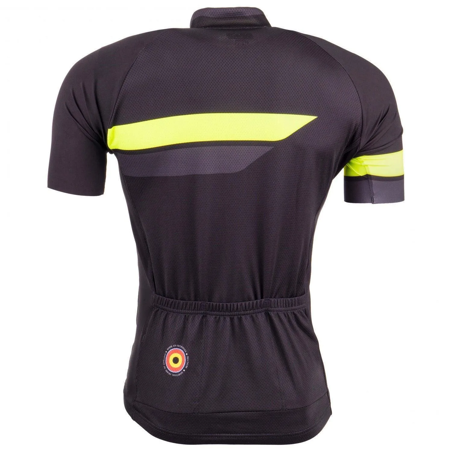 Bioracer Team Men'S Jersey 2.0 - Black/Fluo Yellow