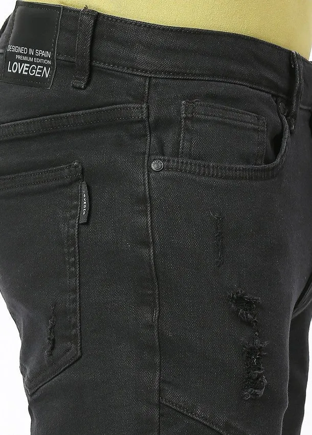 Black Boseman Skinny Jeans