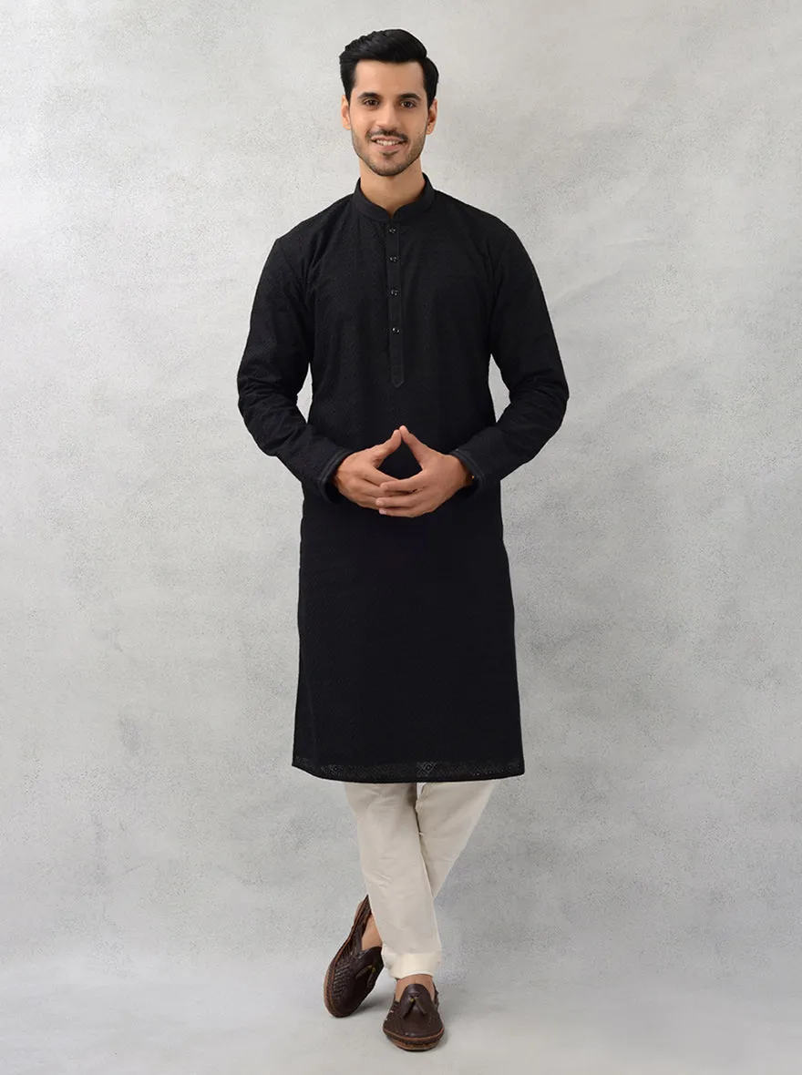 Black Kurta Pajama | TULA