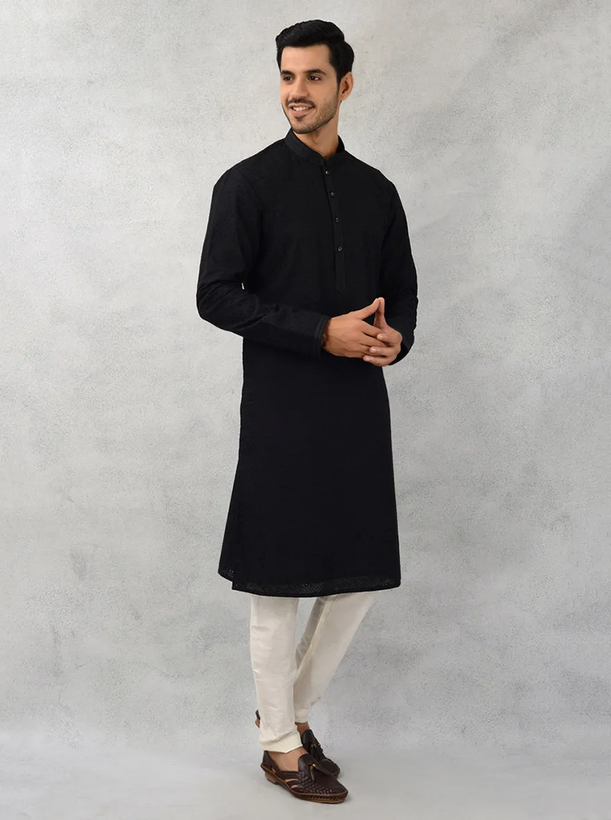 Black Kurta Pajama | TULA