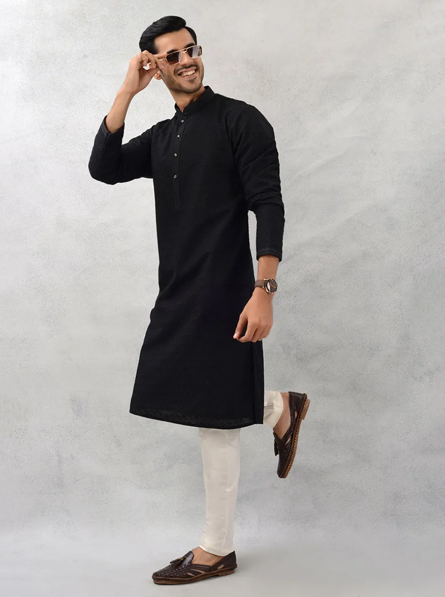 Black Kurta Pajama | TULA