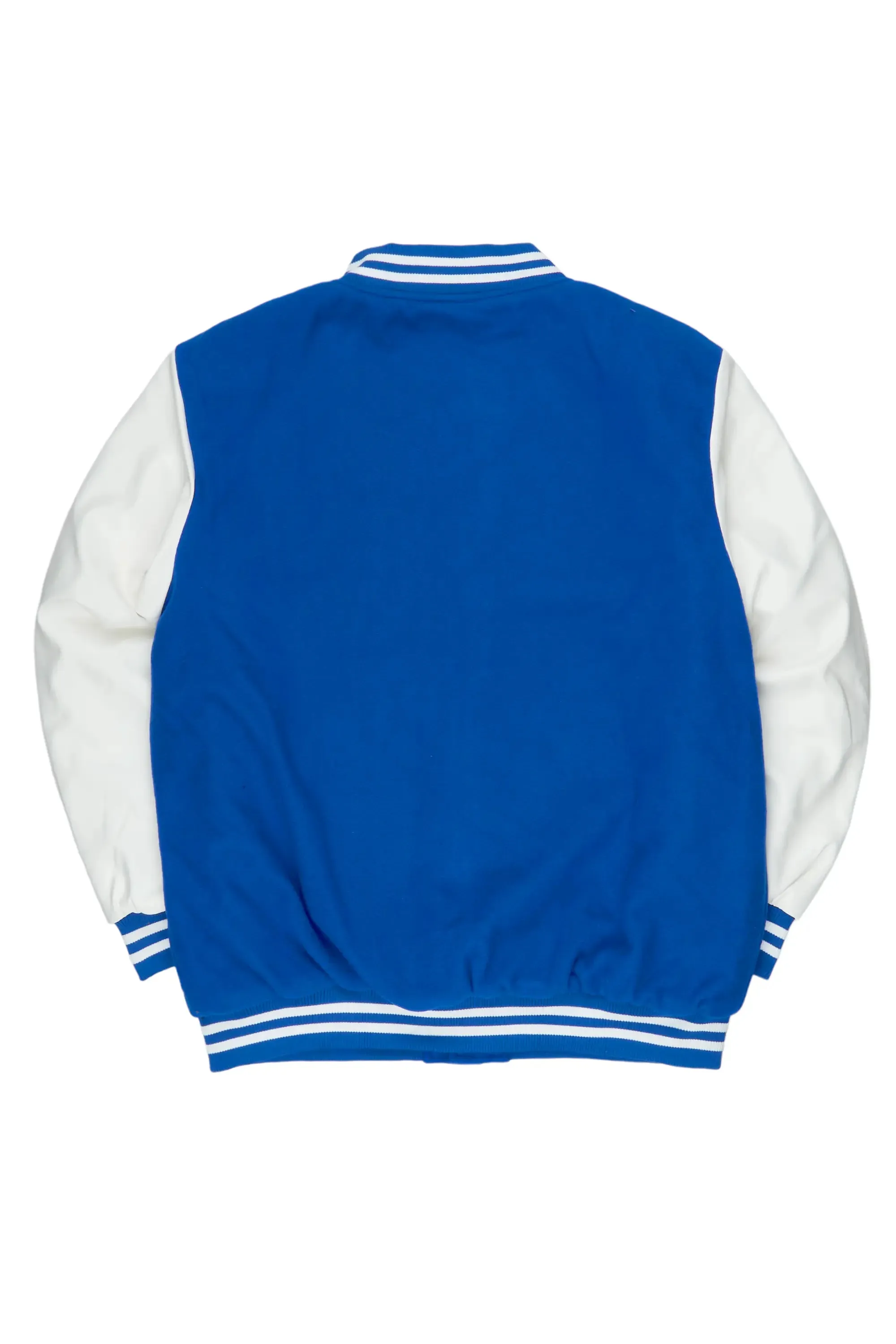 Boomer Royal/White Varsity Jacket