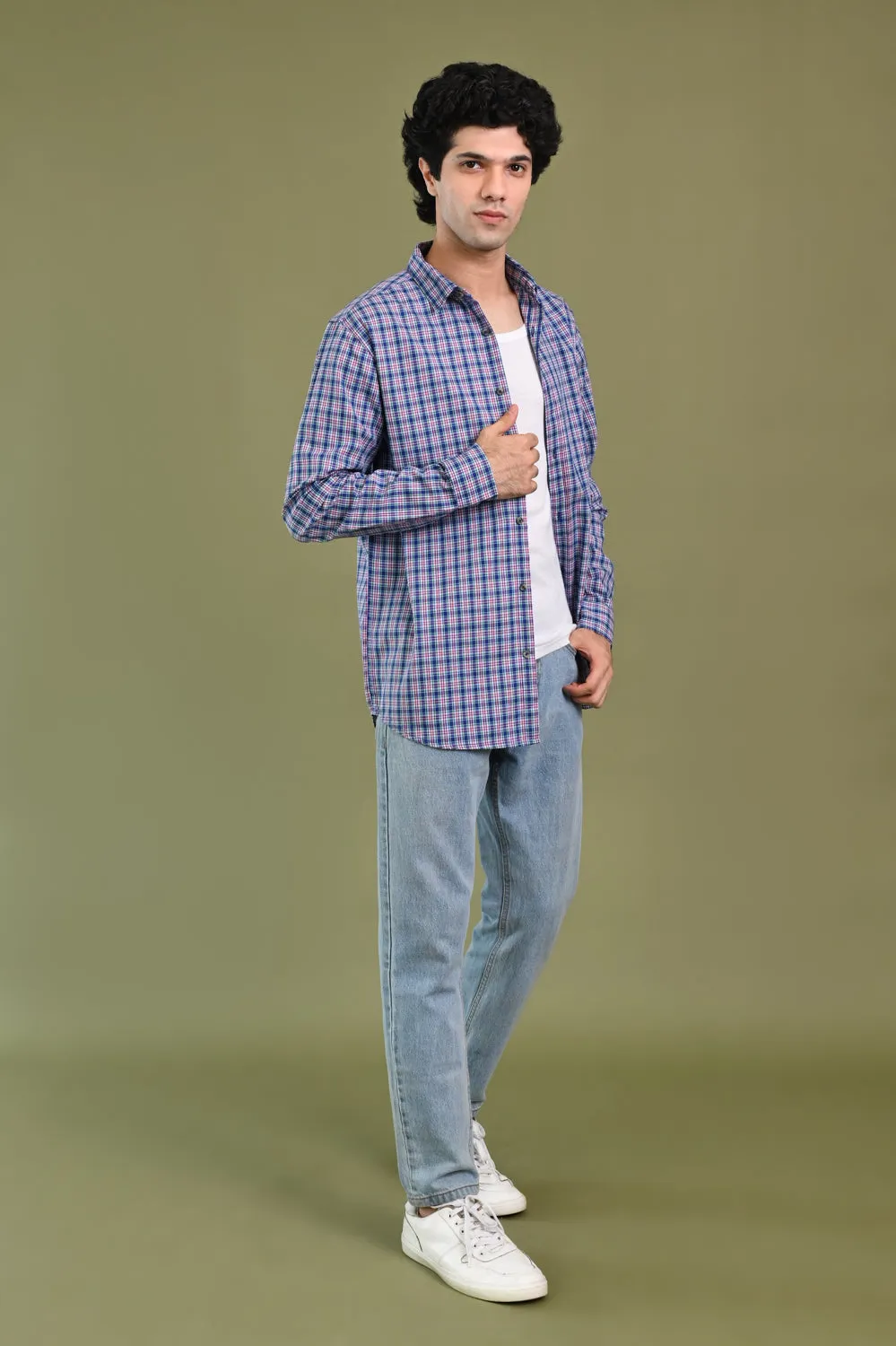 BUTTON DOWN CHECK SHIRT