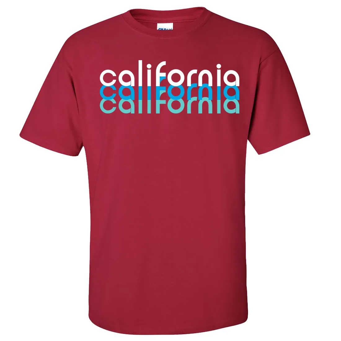 California Cool Stacked Asst Colors T-shirt/tee