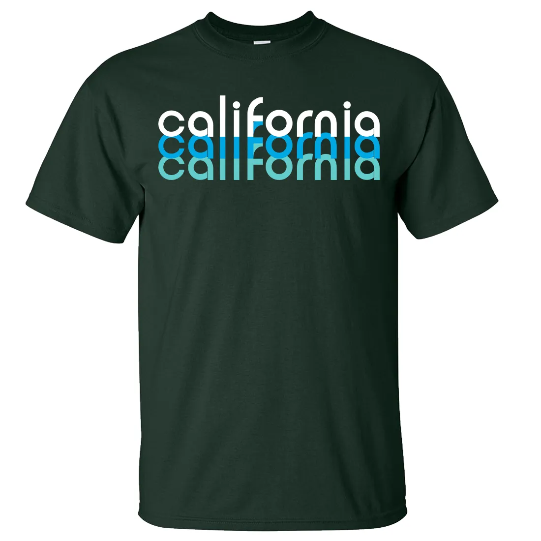 California Cool Stacked Asst Colors T-shirt/tee