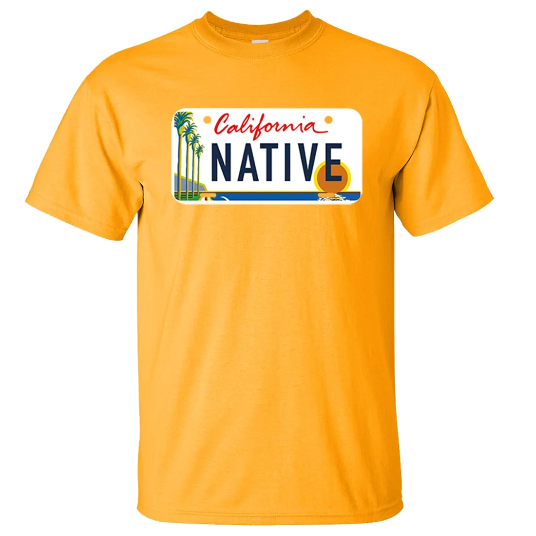 California Native License Plate Asst Colors T-shirt/tee