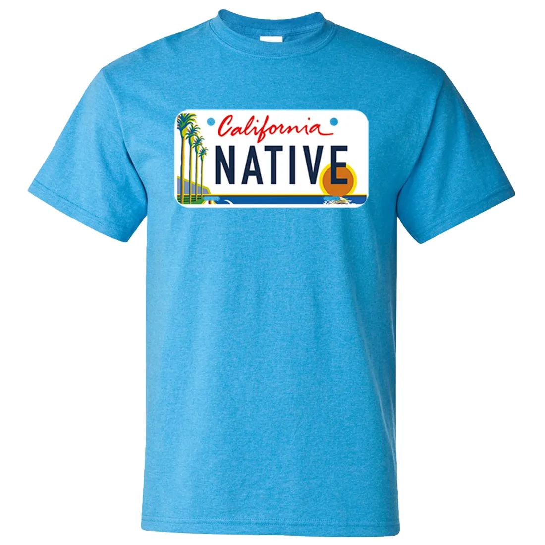 California Native License Plate Asst Colors T-shirt/tee