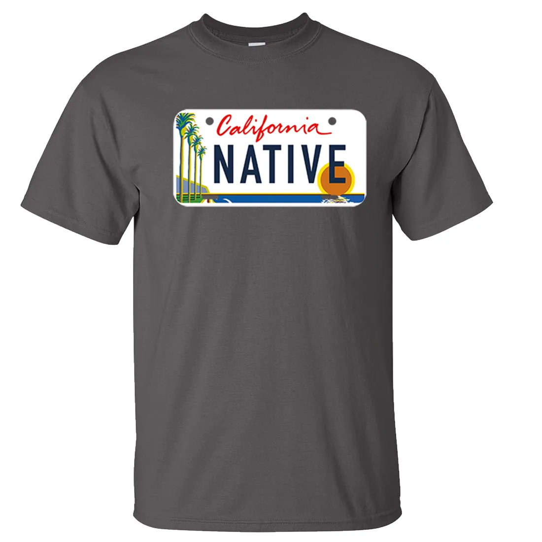 California Native License Plate Asst Colors T-shirt/tee