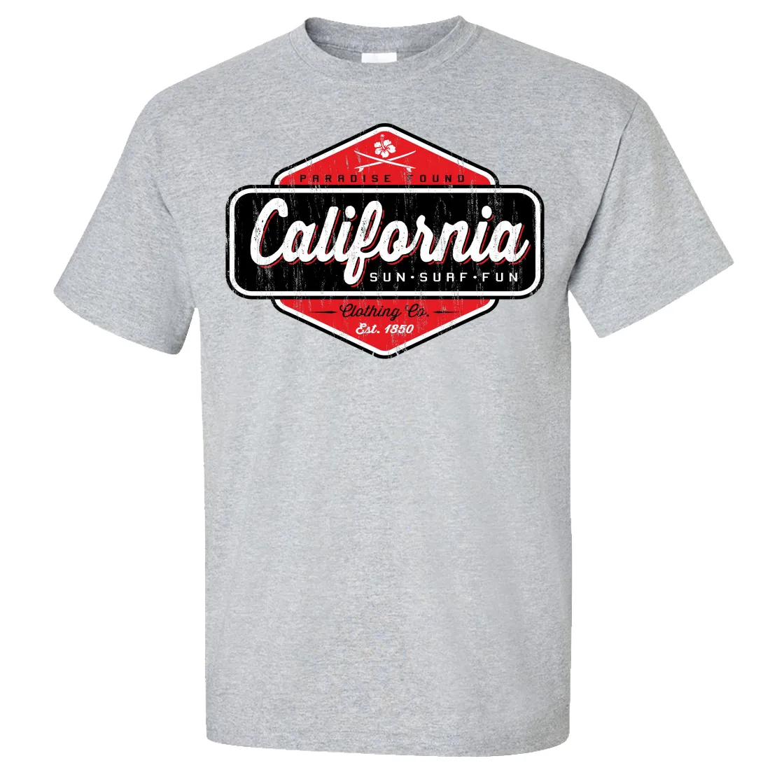 California Paradise Found Asst Colors T-shirt/tee