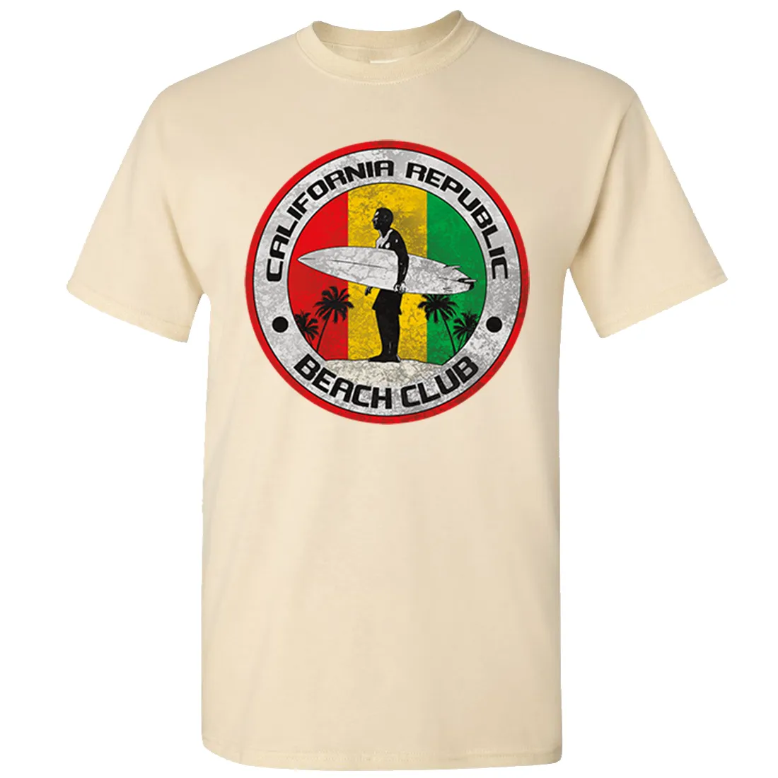 California Republic Beach Club Asst Colors T-shirt/tee