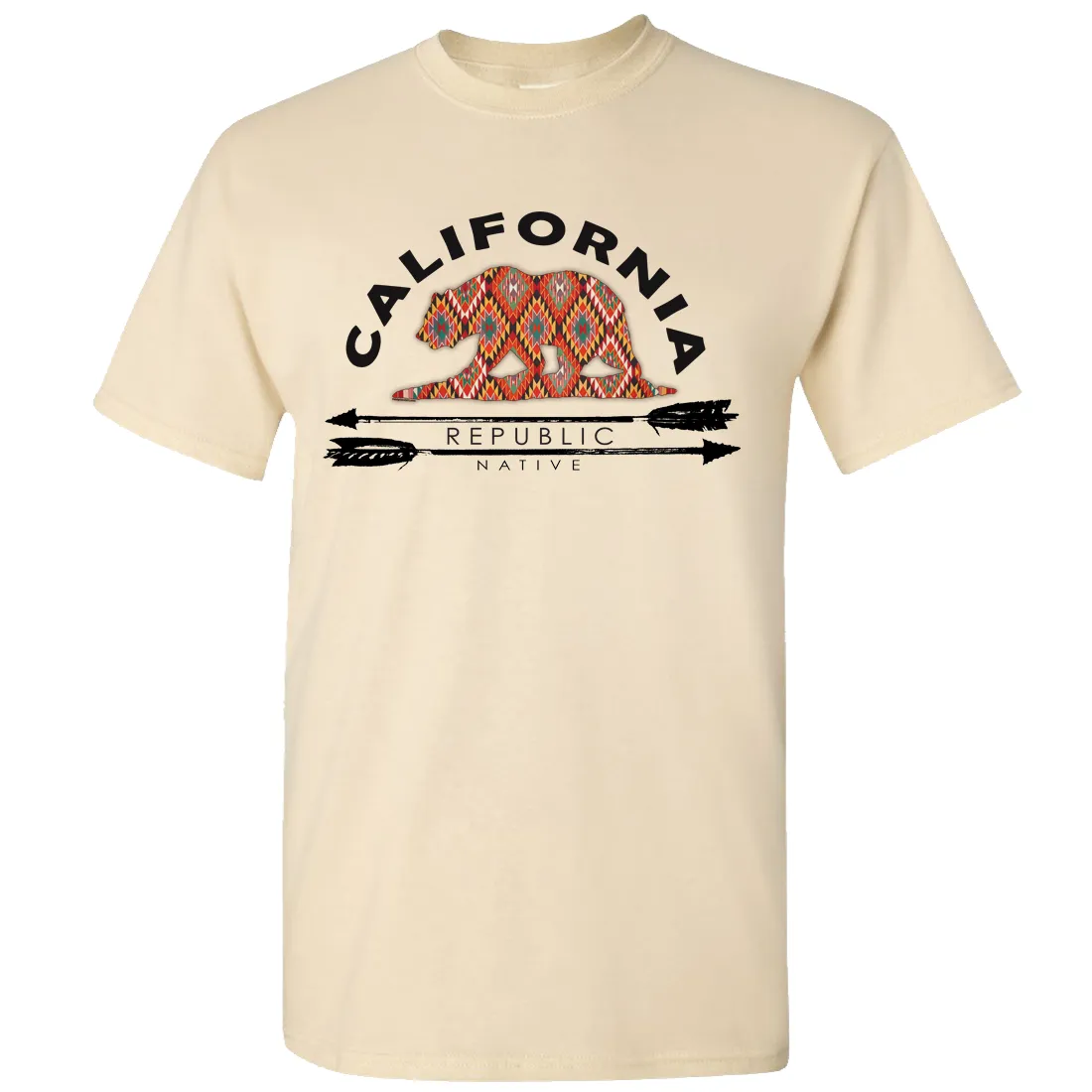 California Republic Native Asst Colors T-shirt/tee