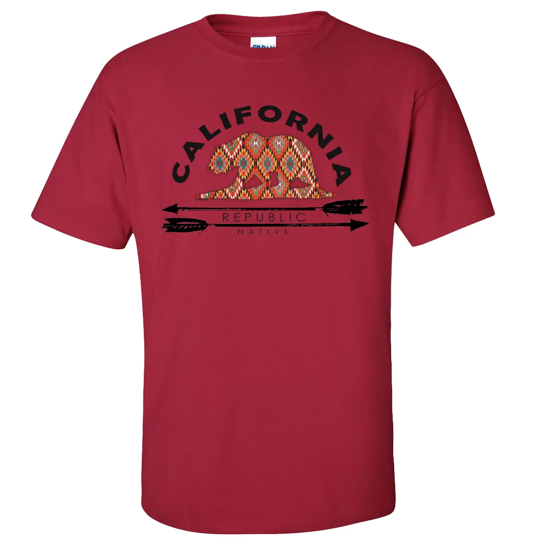 California Republic Native Asst Colors T-shirt/tee