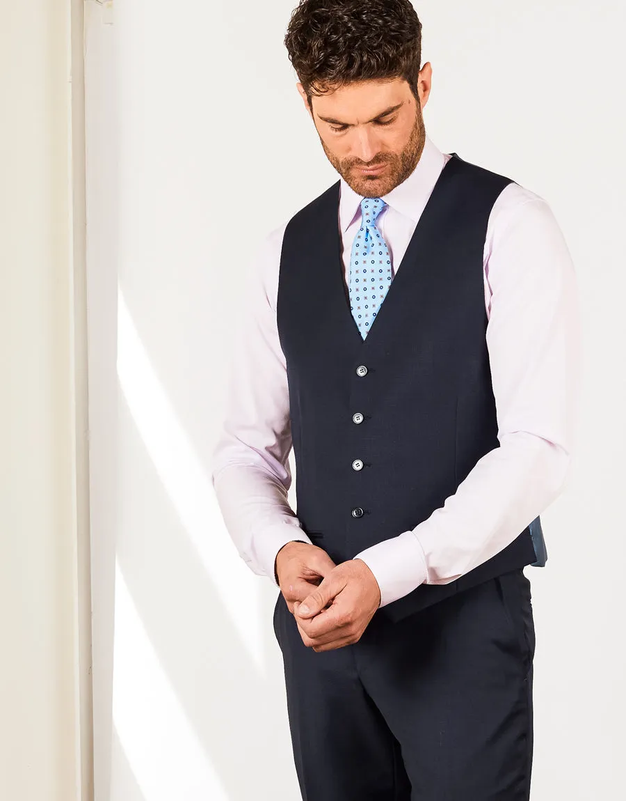 Churchill Navy Waistcoat