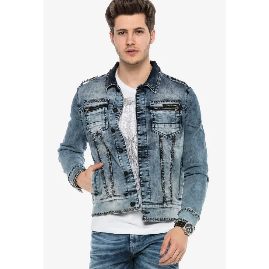 Cipobaxx Herren Denim blau Cain Jacket