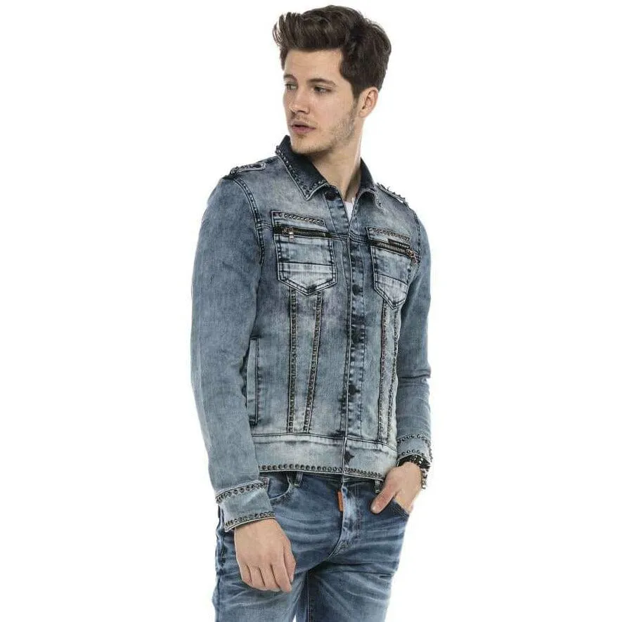 Cipobaxx Herren Denim blau Cain Jacket