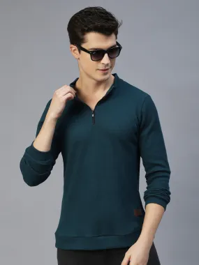 Comfy Henley Knit T-Shirt