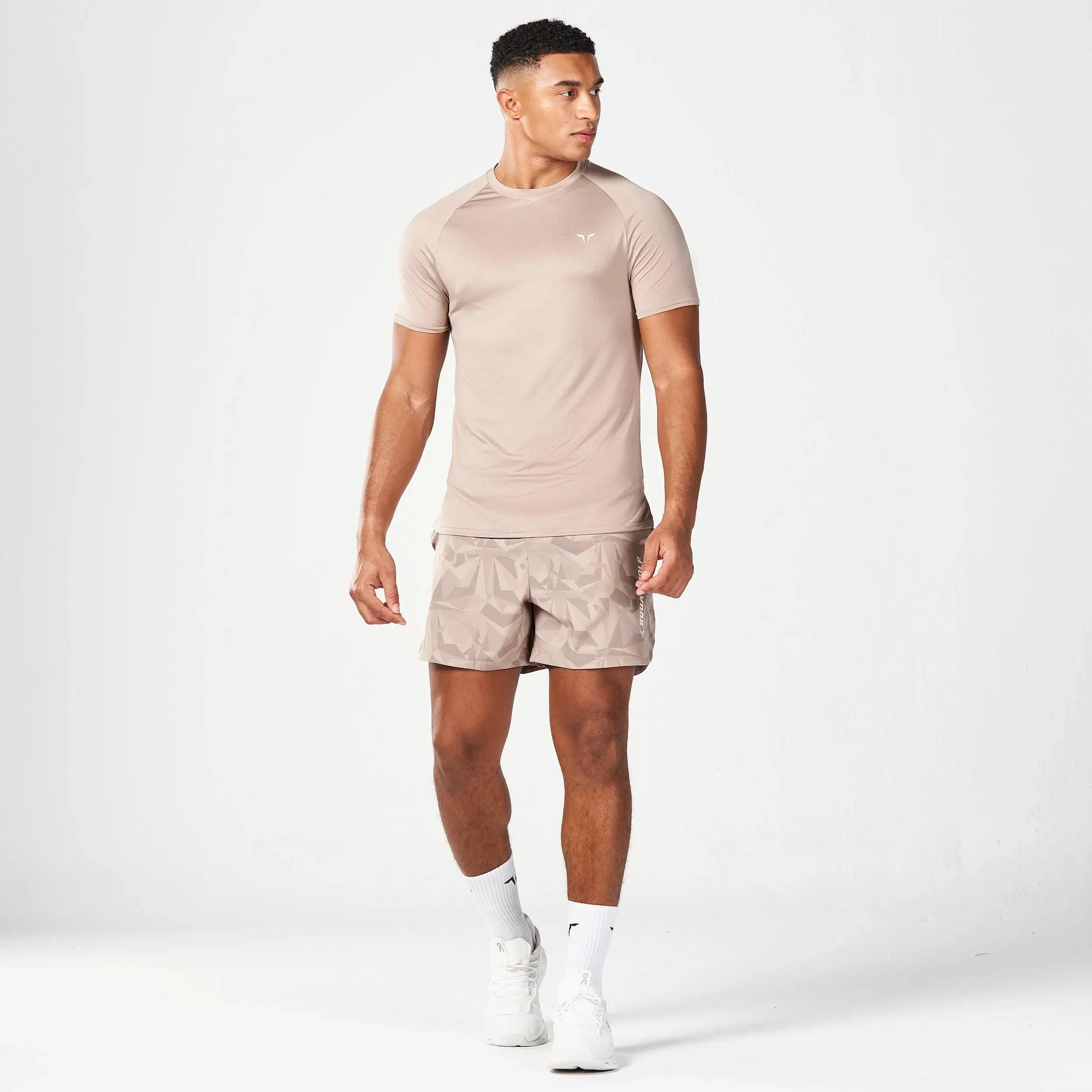 Core Mesh Tee 2.0 - Cobblestone