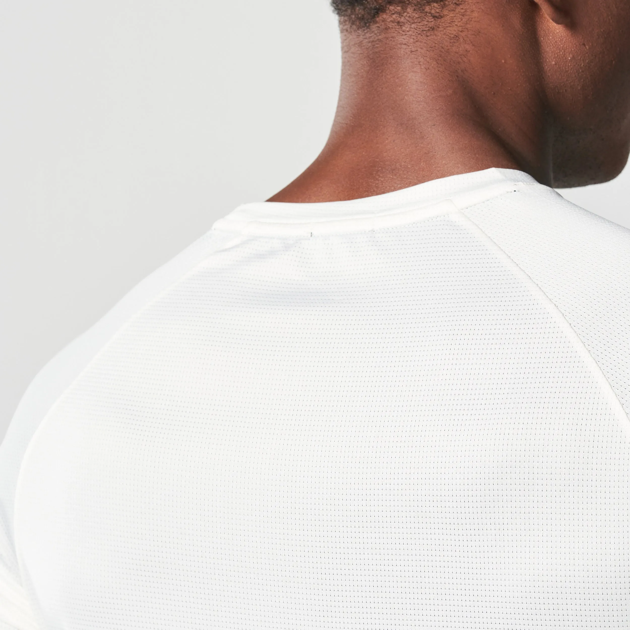 Core Mesh Tee 2.0 - Pearl White