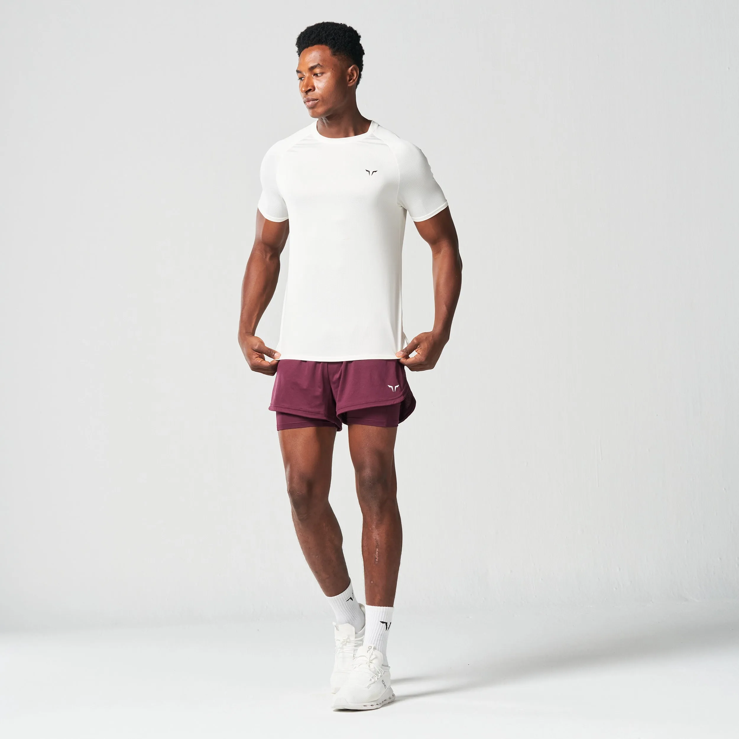 Core Mesh Tee 2.0 - Pearl White