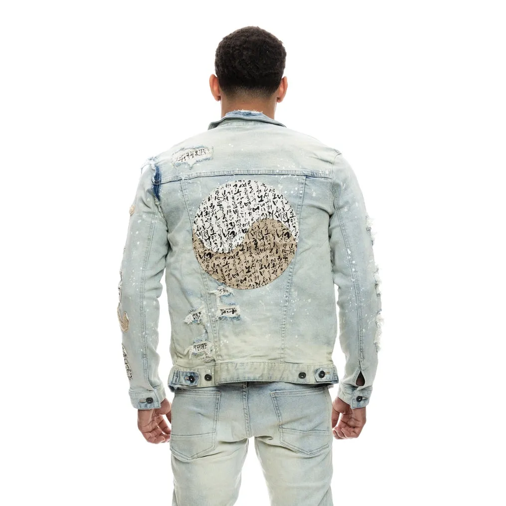 Doodle  Jean Jacket - Ombre Blue