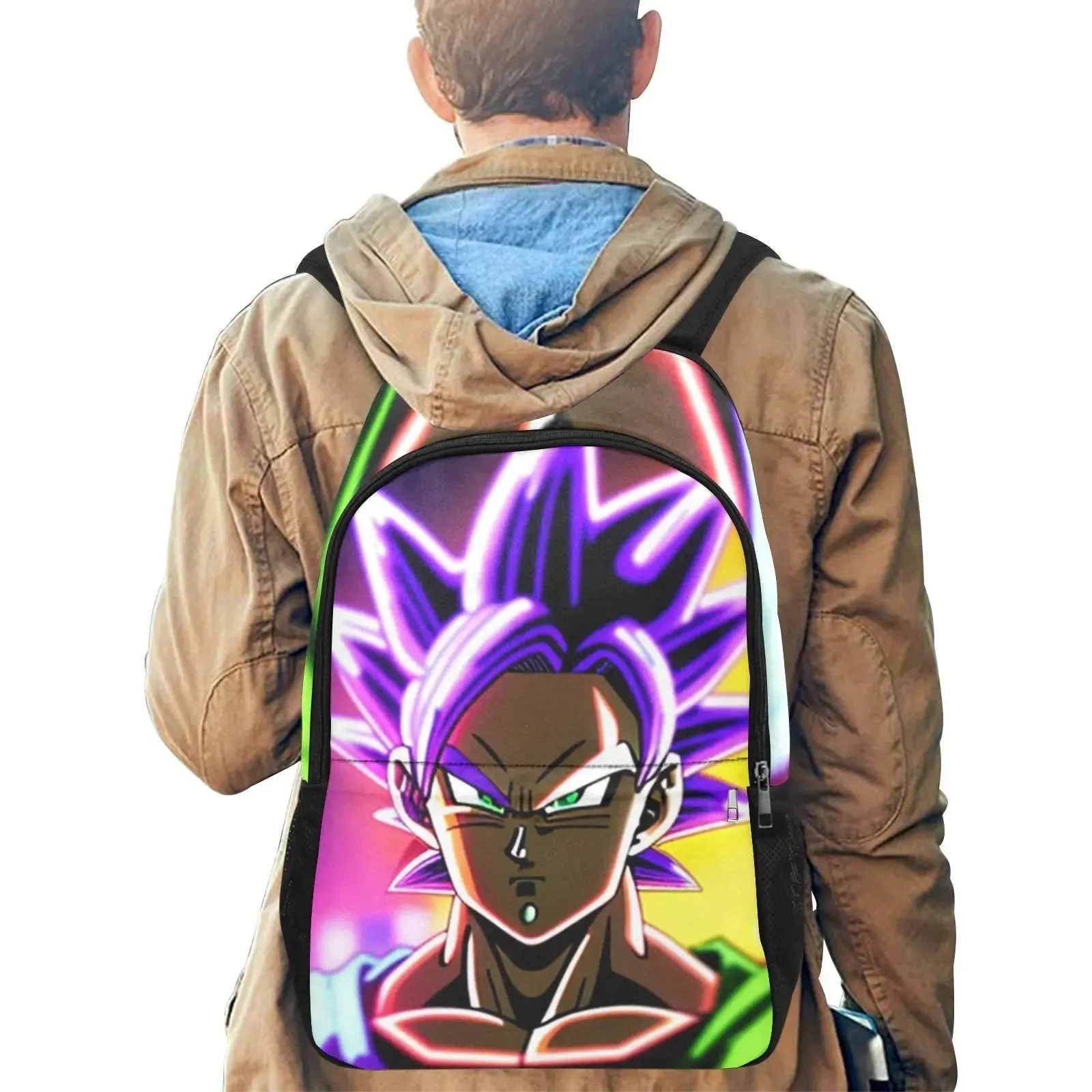 Dragon Ball Z Backpack with Side Mesh Pockets (1659)