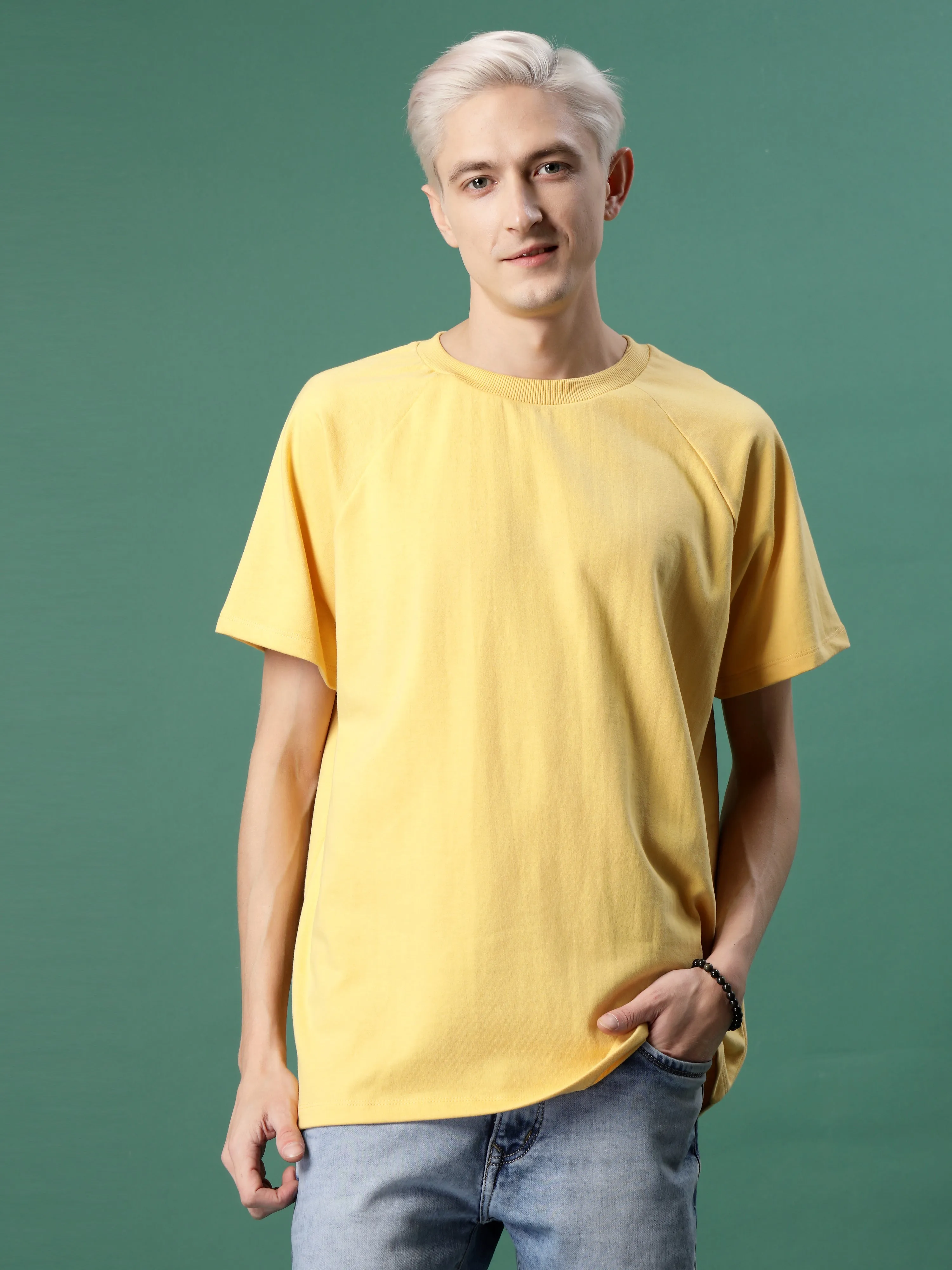 Effortlessly cool Men's Typography Oversized Tees