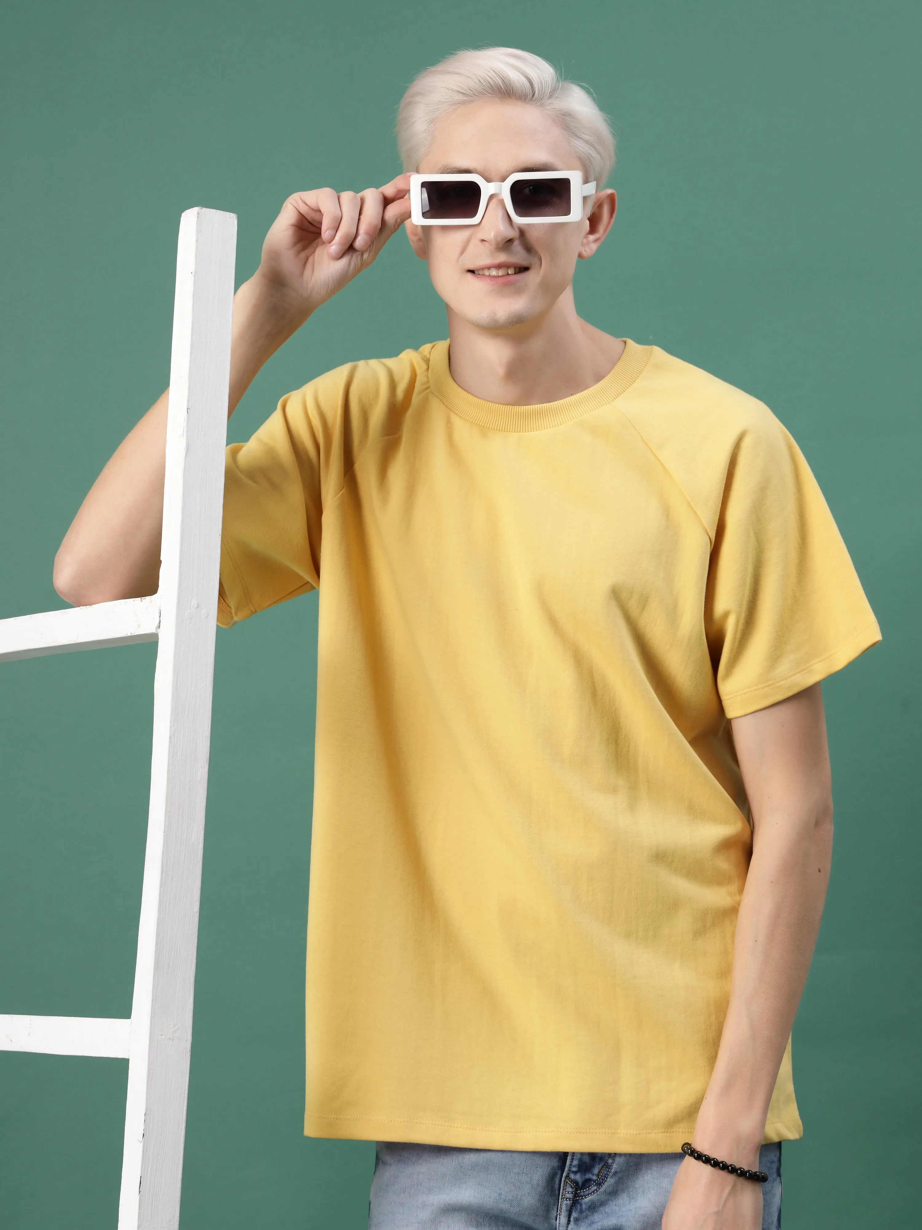 Effortlessly cool Men's Typography Oversized Tees