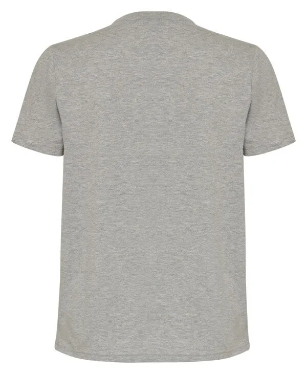 Erveo Men Cotton Grey T-Shirt