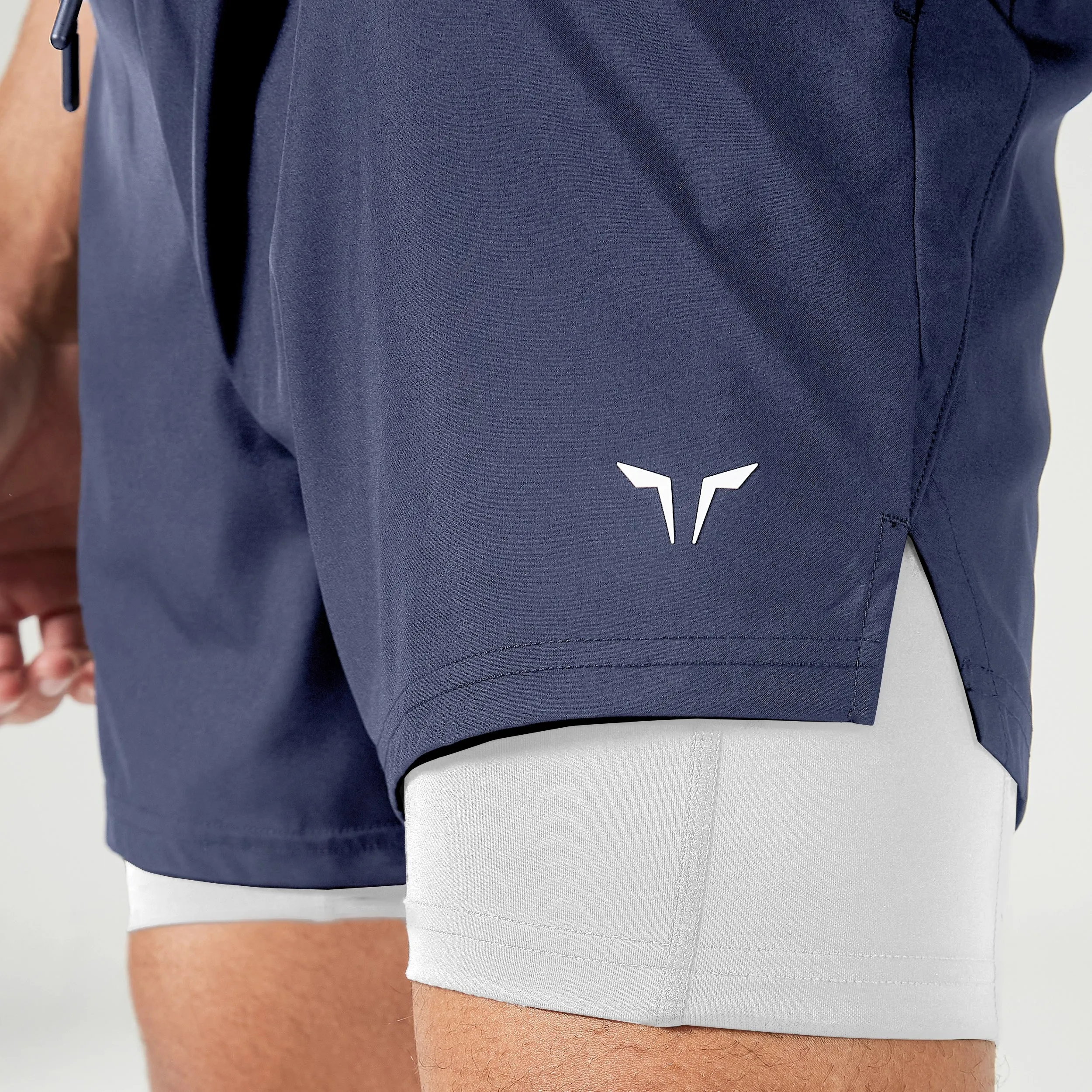 Essential 5" 2-in-1 Shorts - Navy