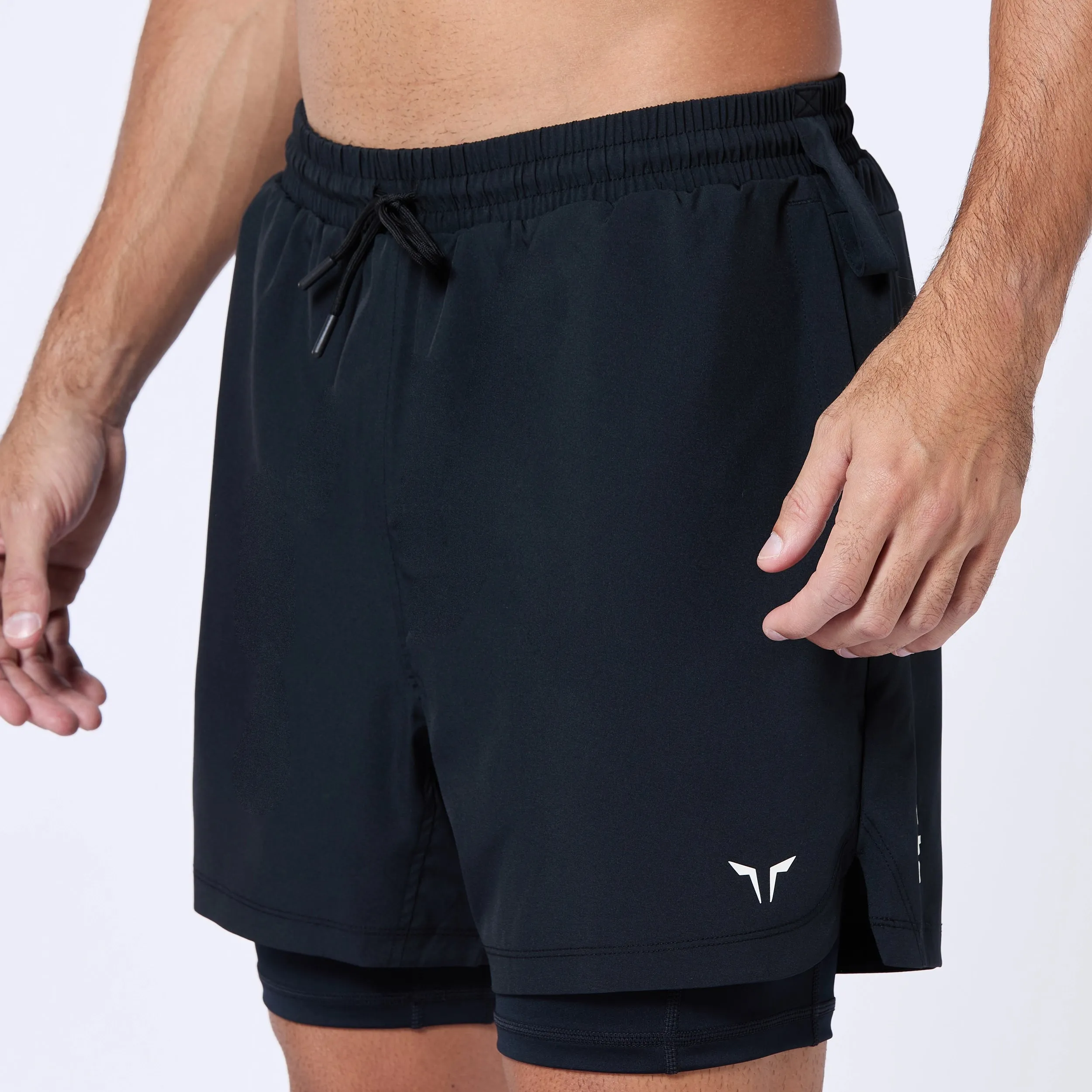 Essential 5" Pro 2-In-1 Shorts - Black