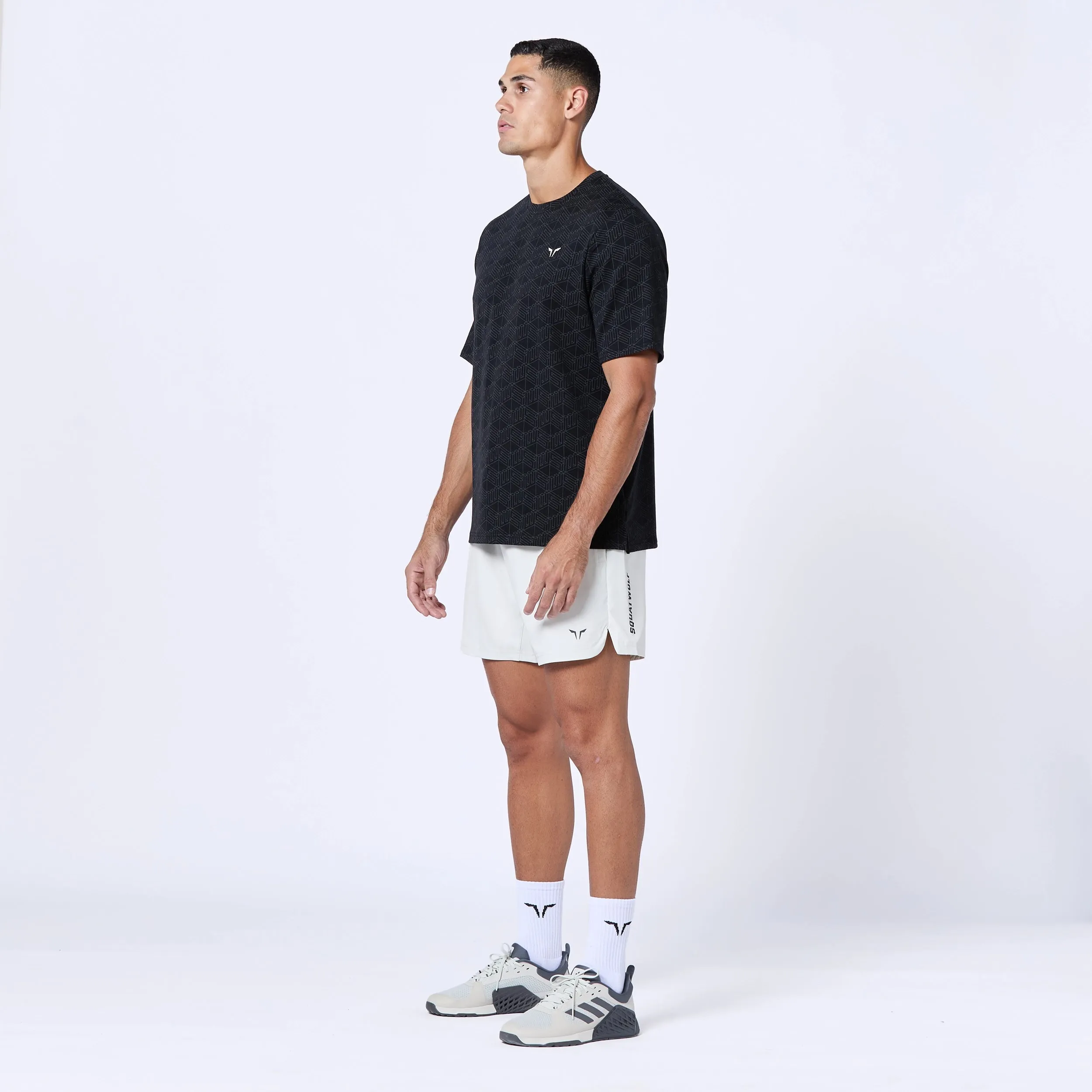 Essential Active Tee - Black Print