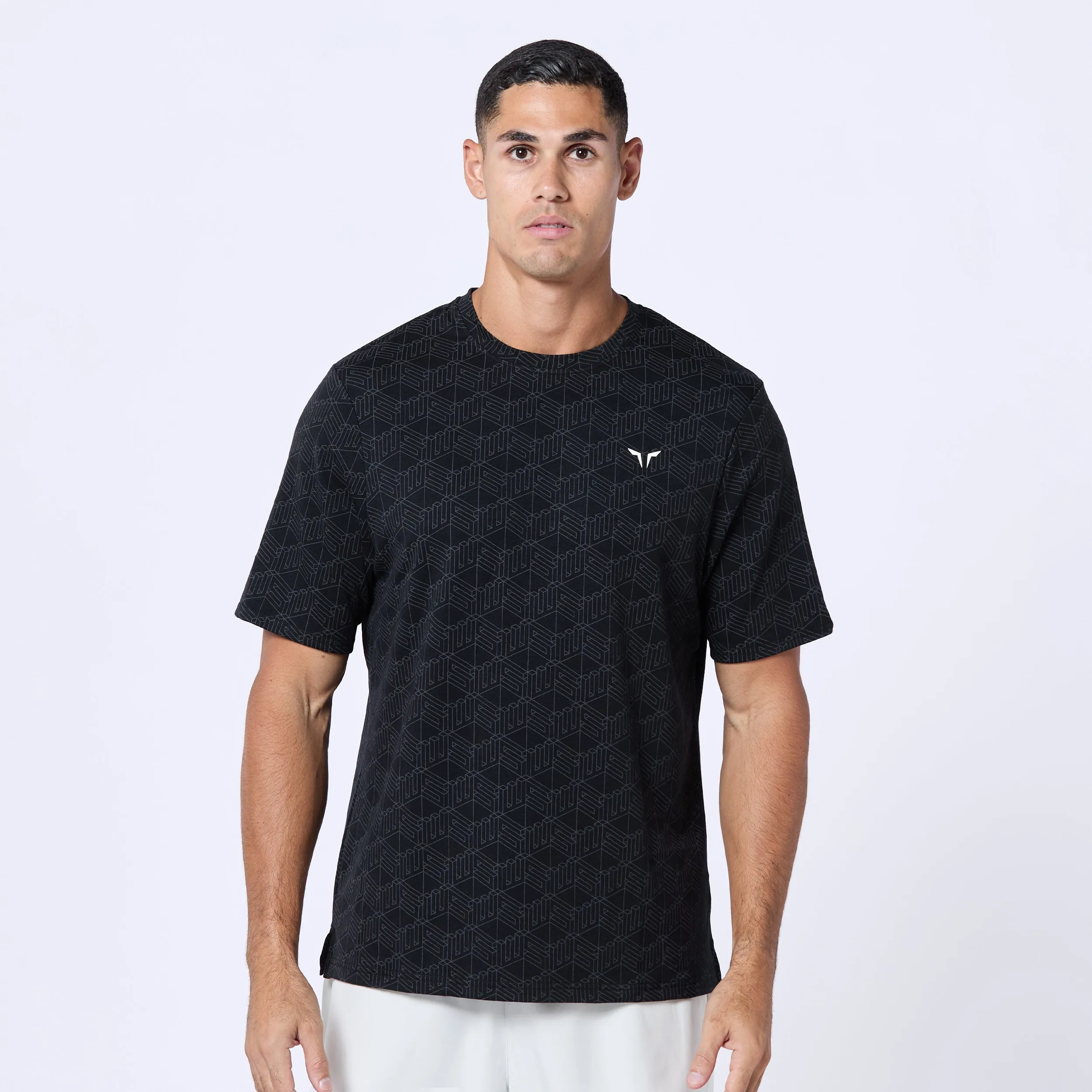 Essential Active Tee - Black Print