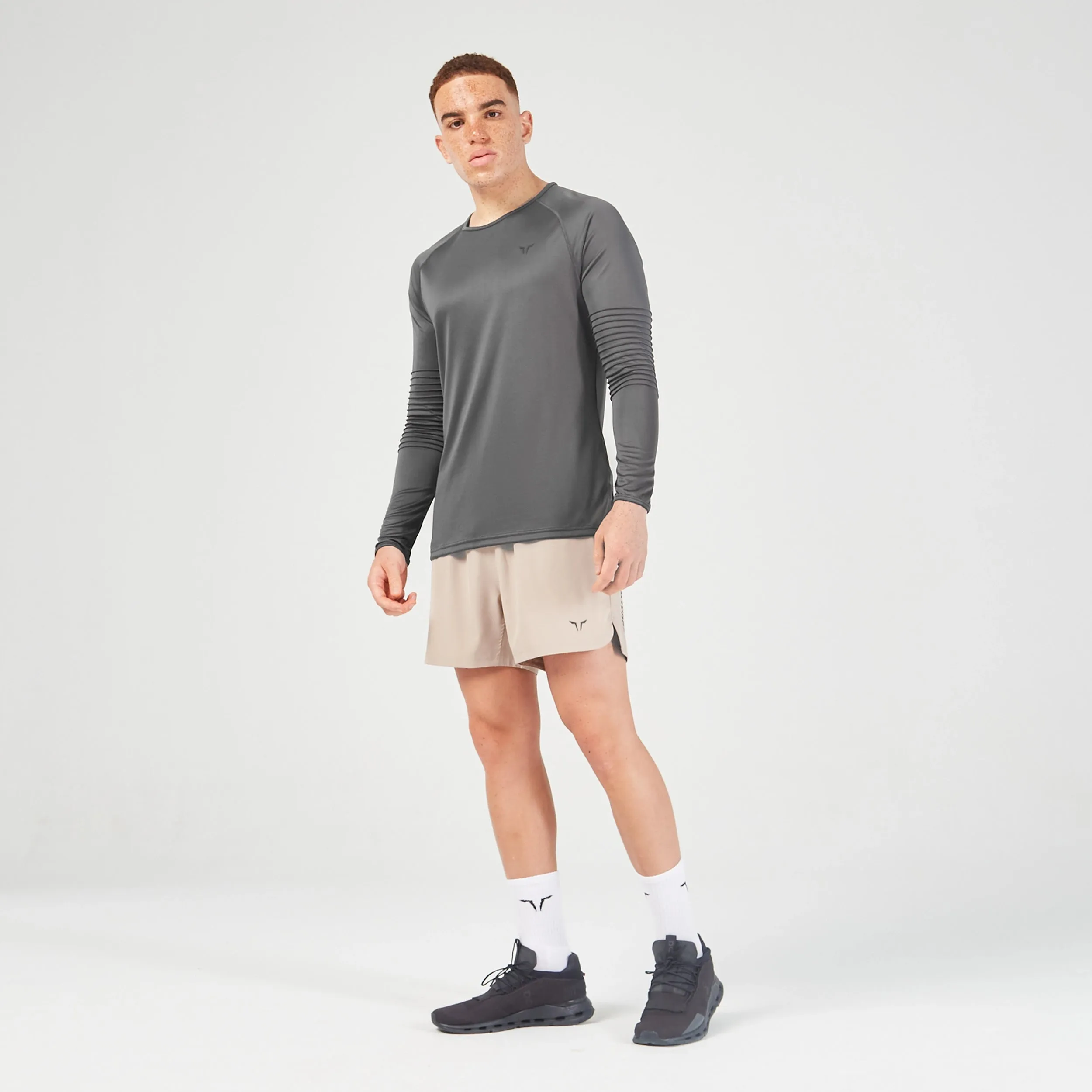 Essential Agility Long Sleeves Tee - Asphalt