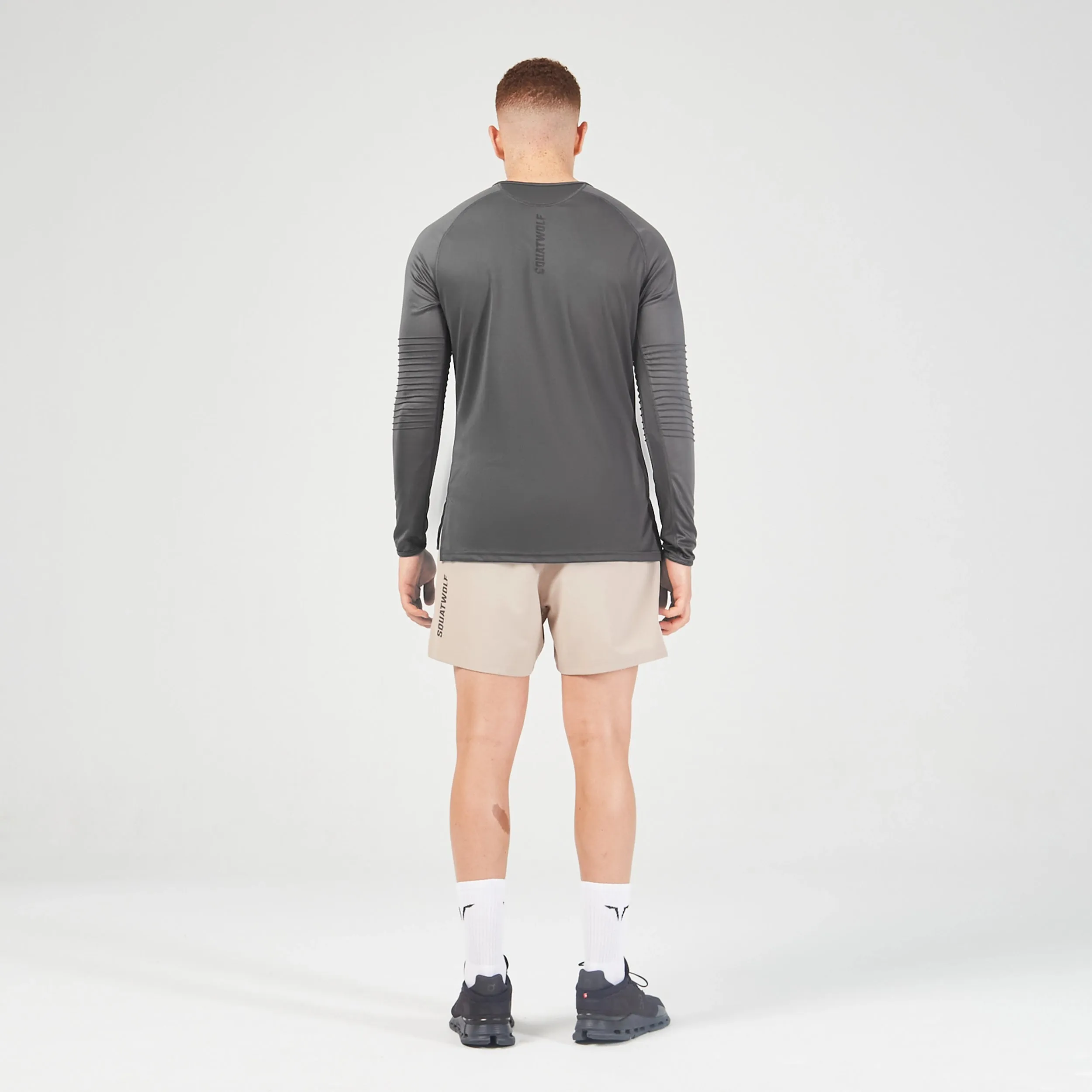 Essential Agility Long Sleeves Tee - Asphalt