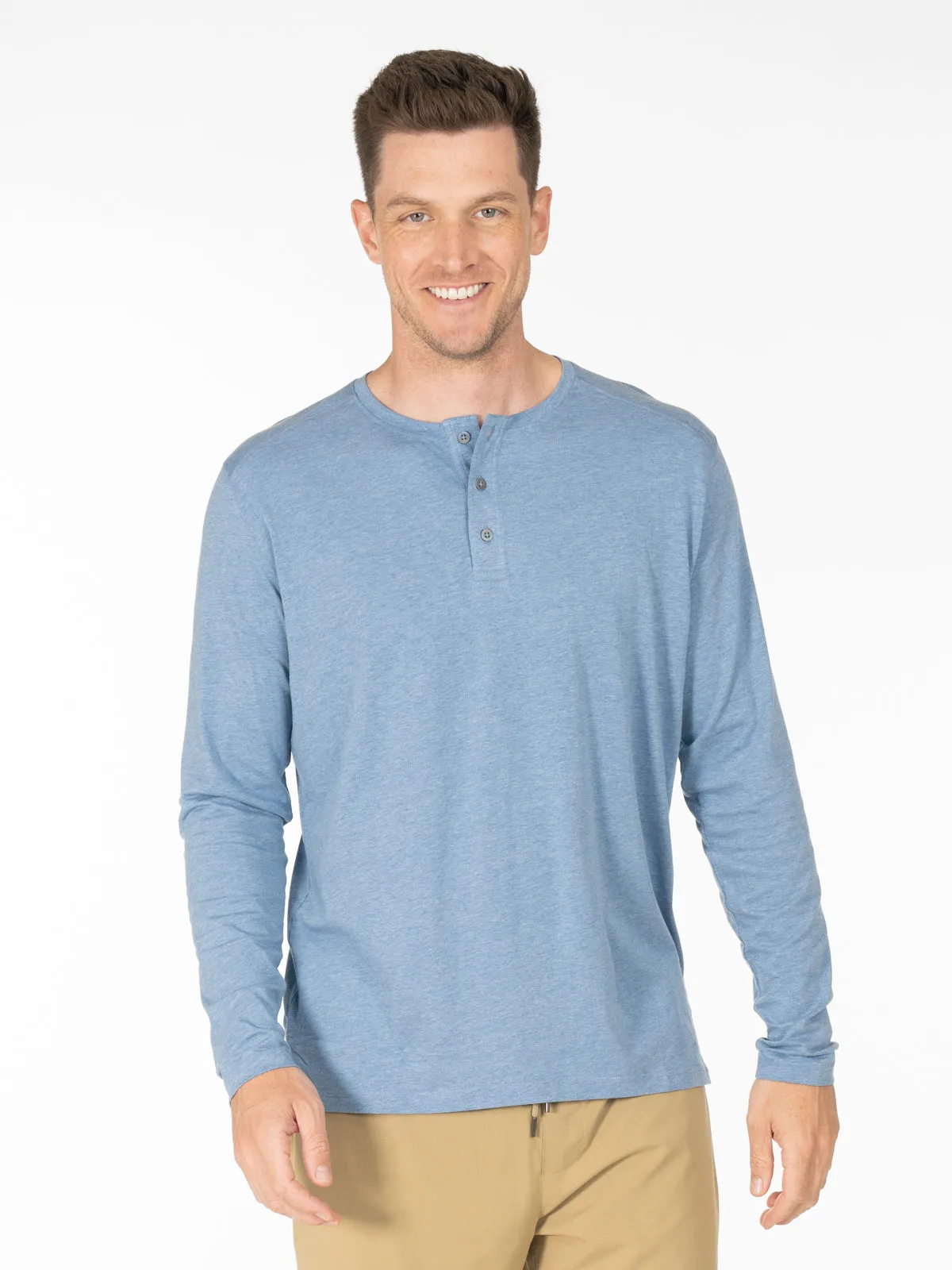 Everywear Long Sleeve Henley