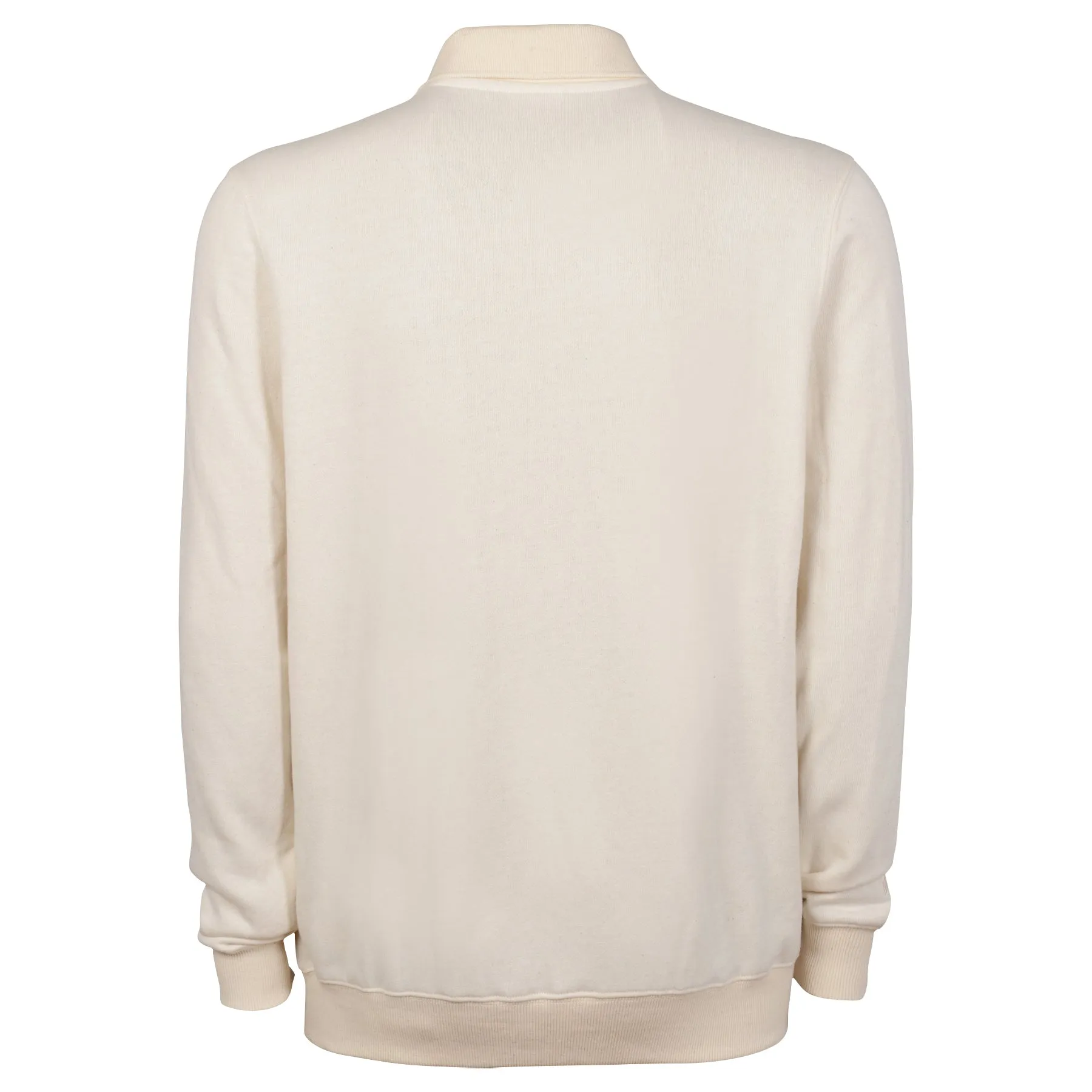 F23 MEN'S UNDYED COLLARED LS S