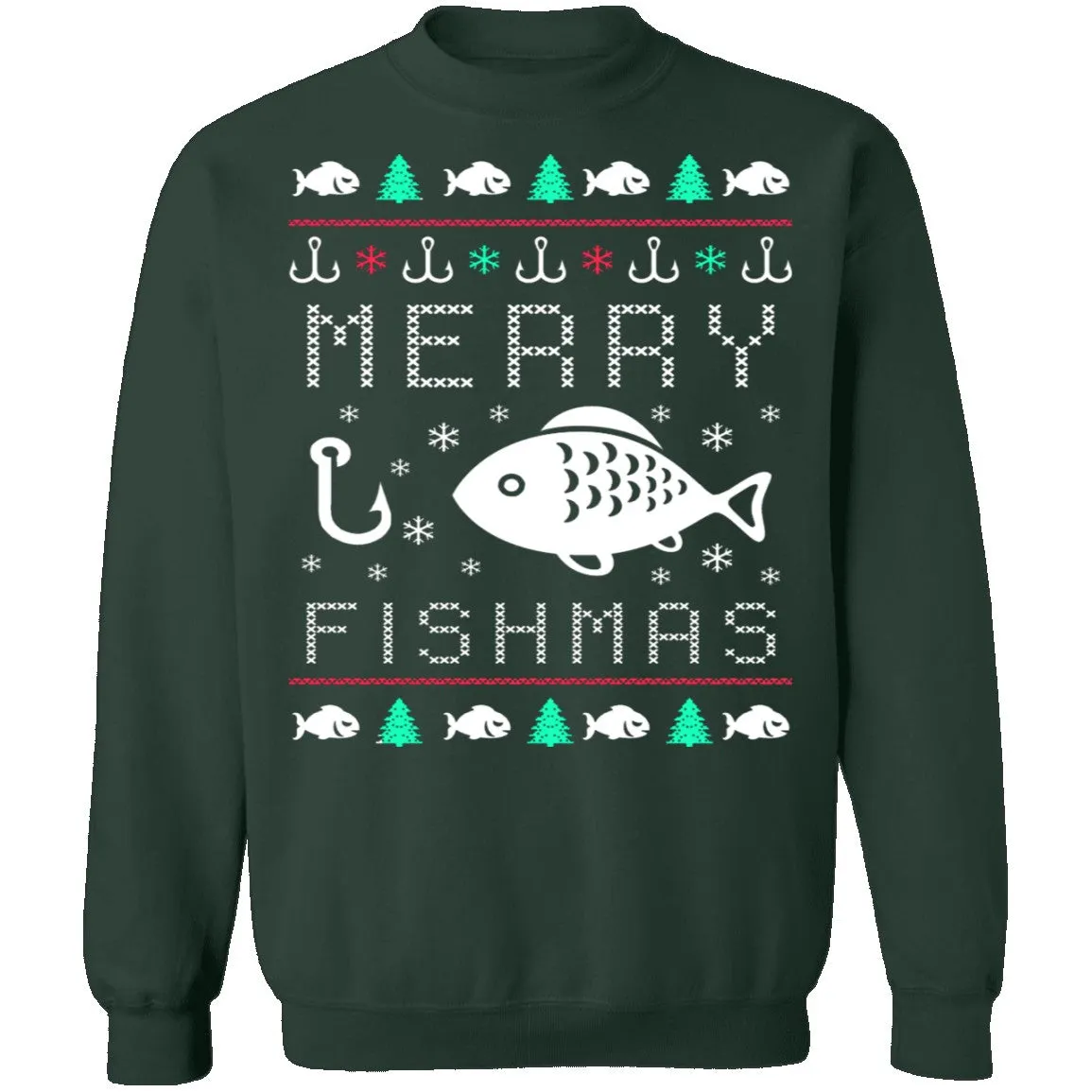 Fishmas Ugly Christmas Sweater