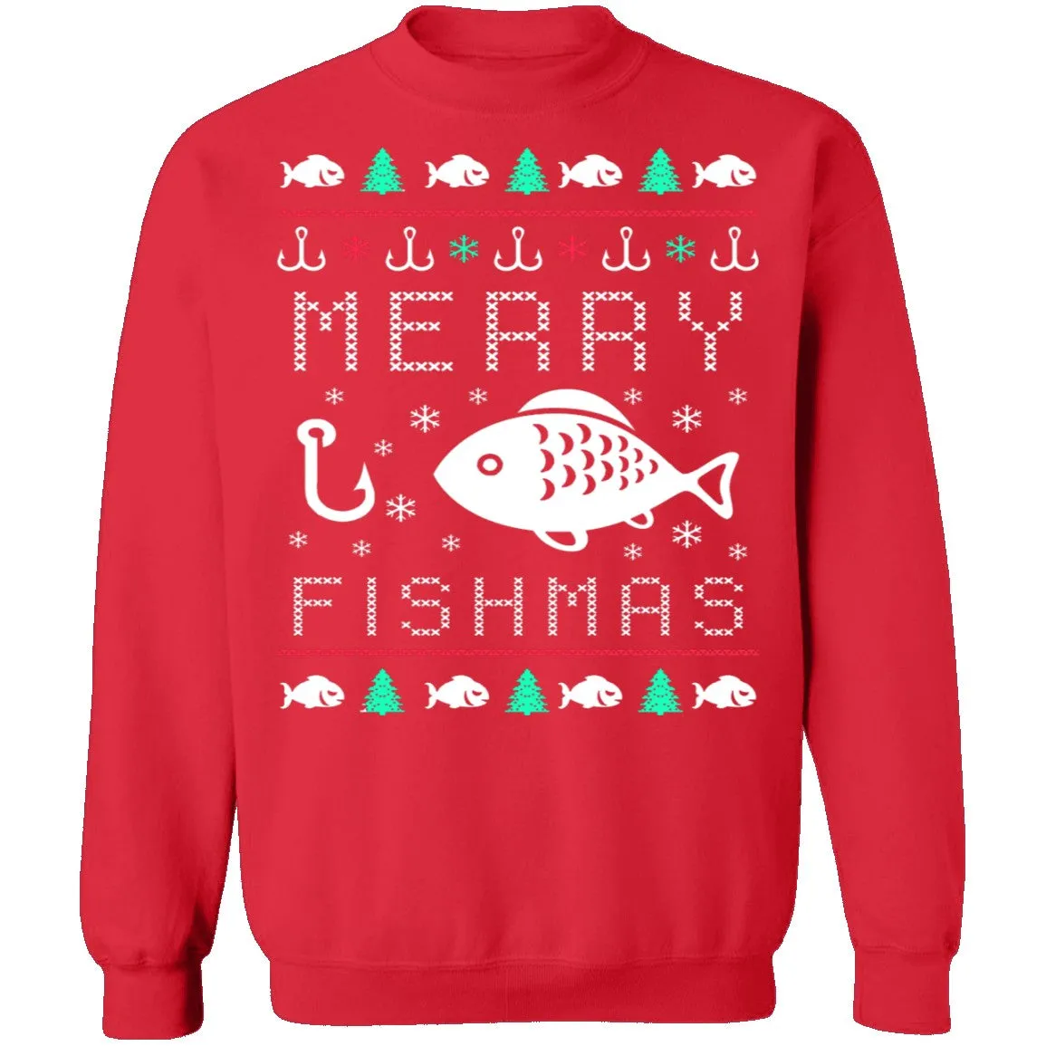 Fishmas Ugly Christmas Sweater